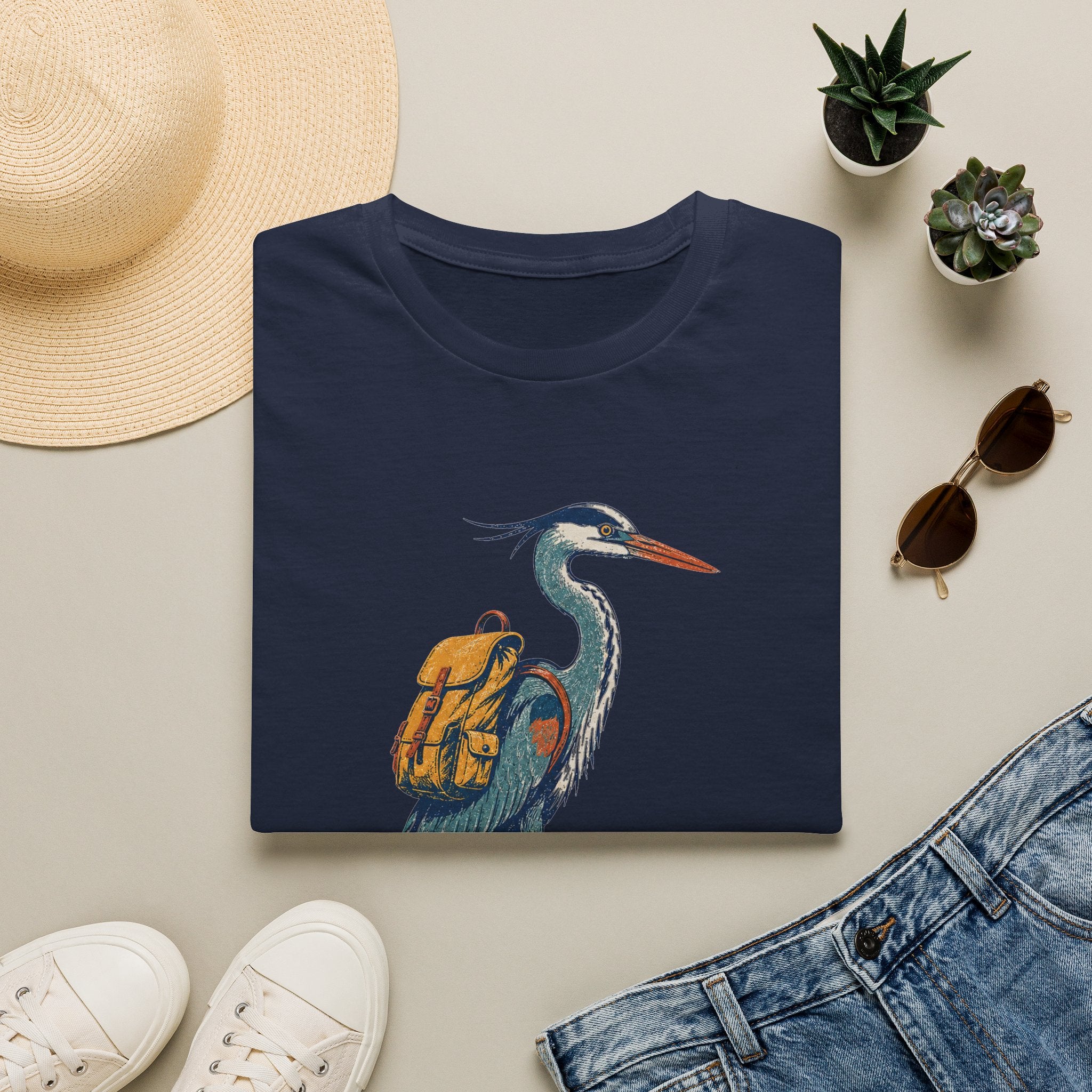 Rucksack statt Rückenwind T-Shirt