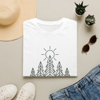 Linienlandschaft T-Shirt