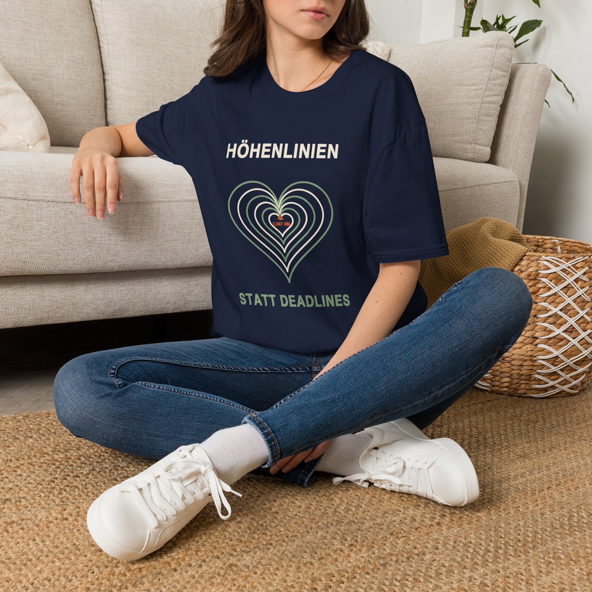Höhenlinien T-Shirt