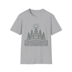 Linienlandschaft T-Shirt