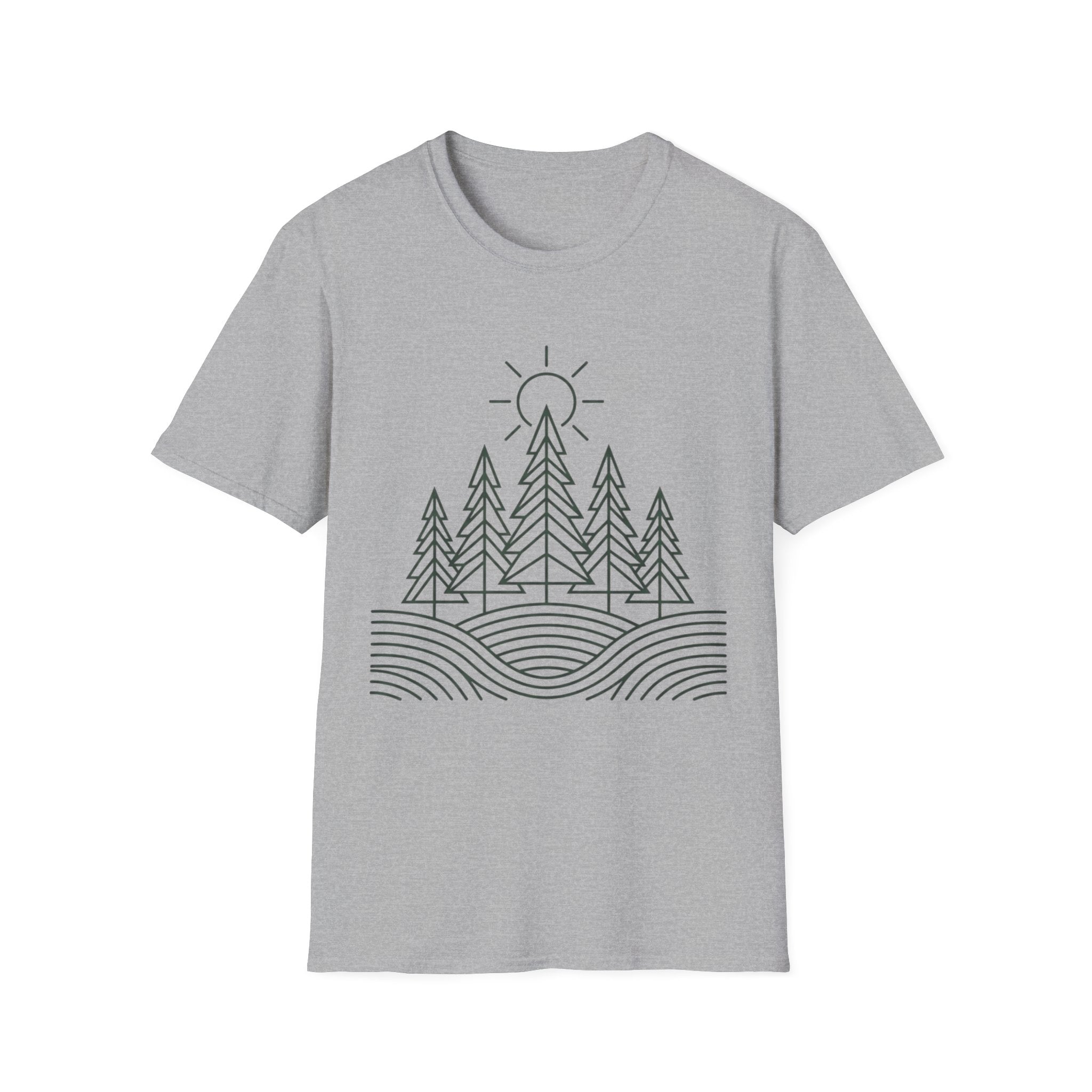 Linienlandschaft T-Shirt