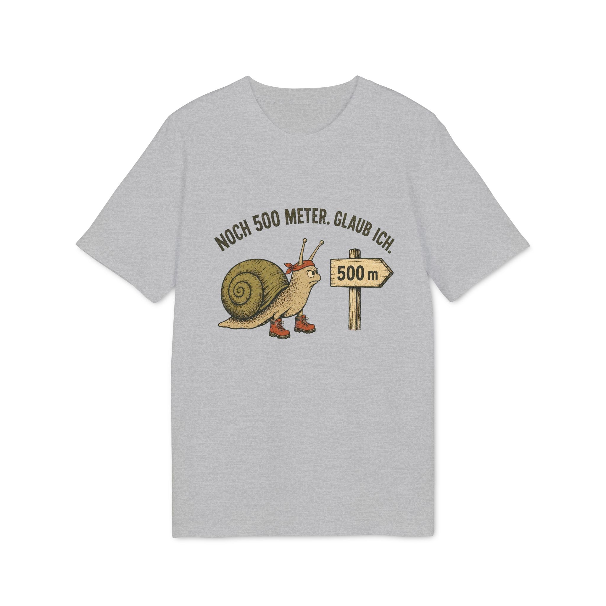 (Un)entschlossene Wanderschnecke T-shirt