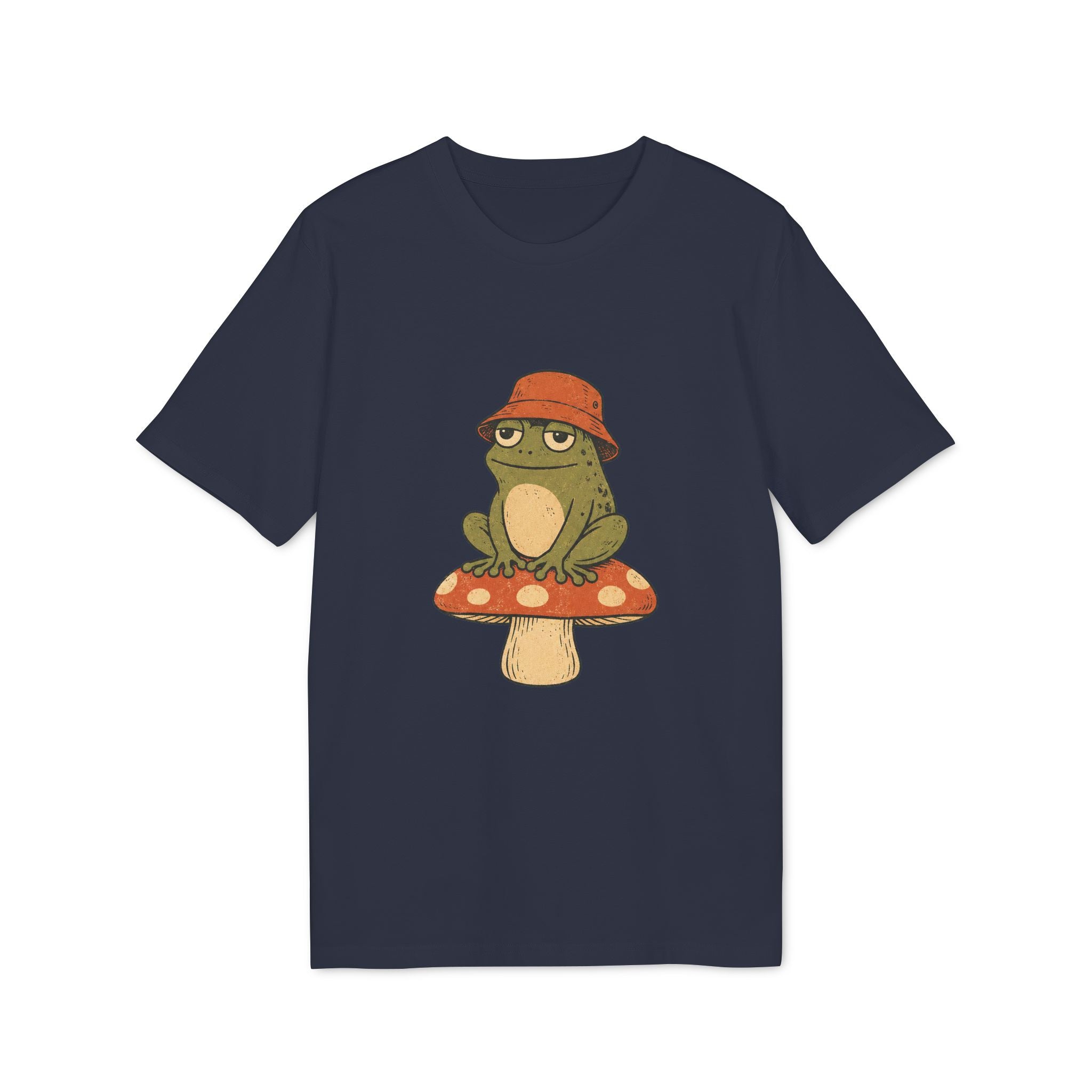 Chilliger Pilz-Frosch T-shirt