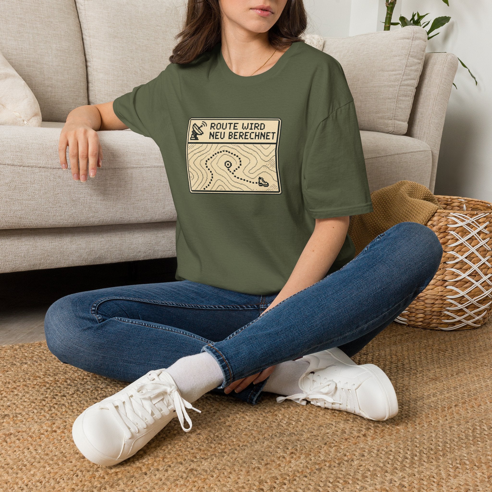 Route wird neu berechnet T-Shirt