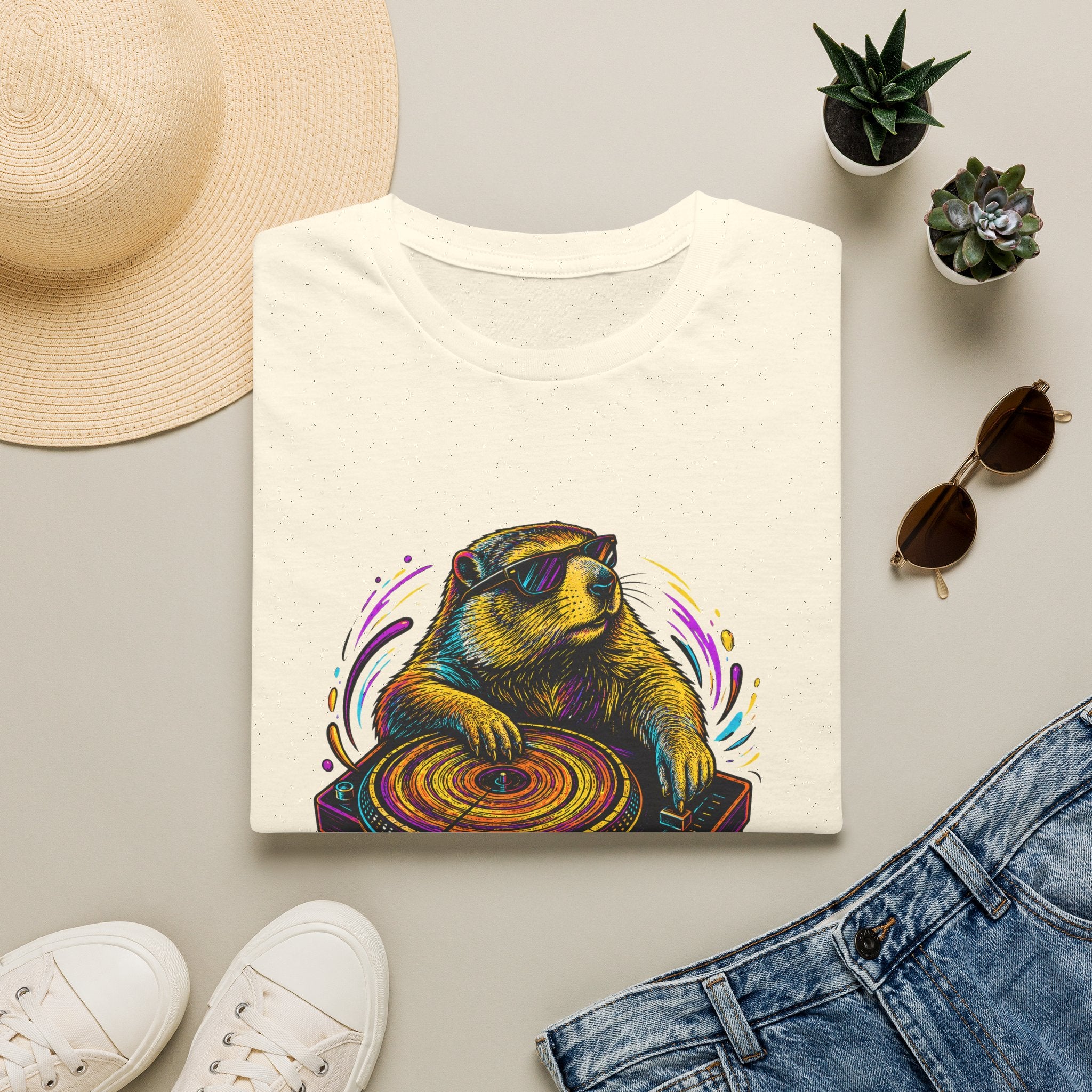 Murmeltier DJ T-Shirt