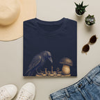 krähe gegen Pilz T-Shirt