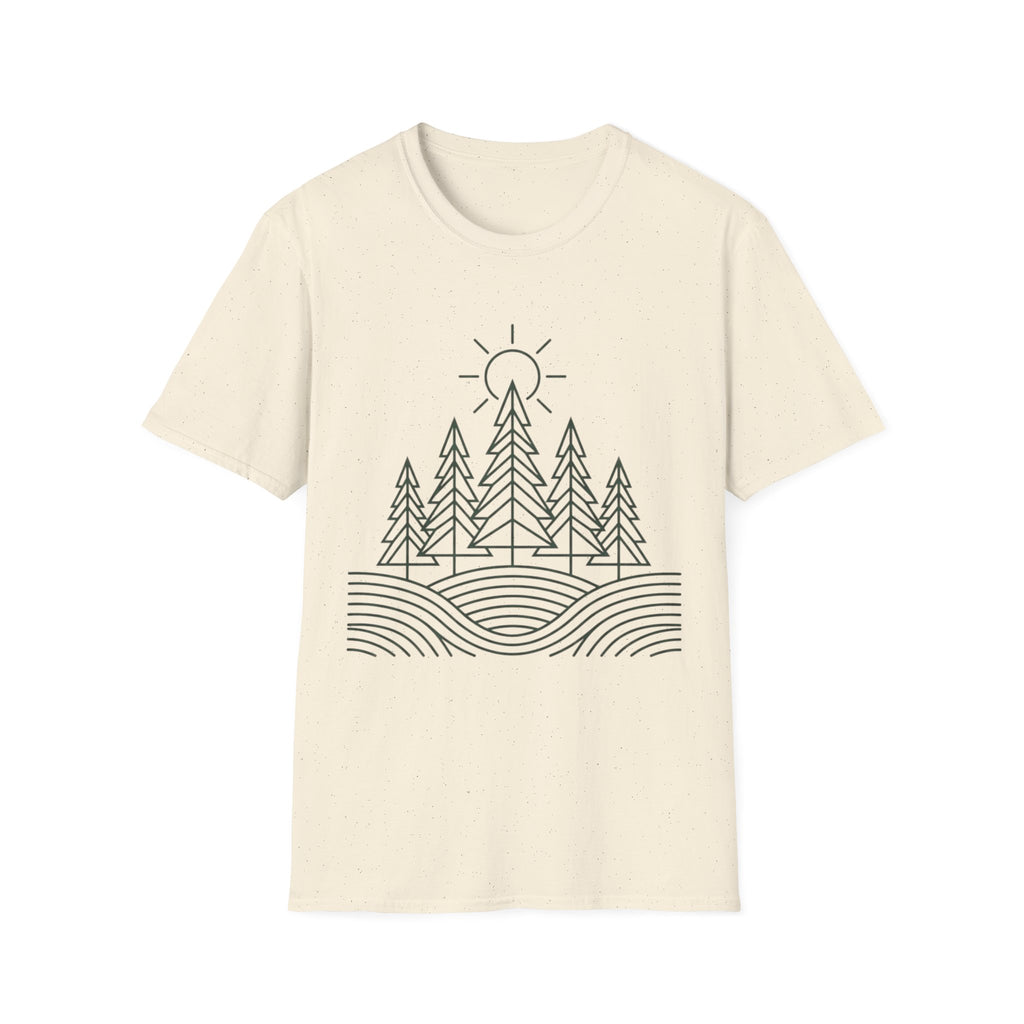 Linienlandschaft T-Shirt