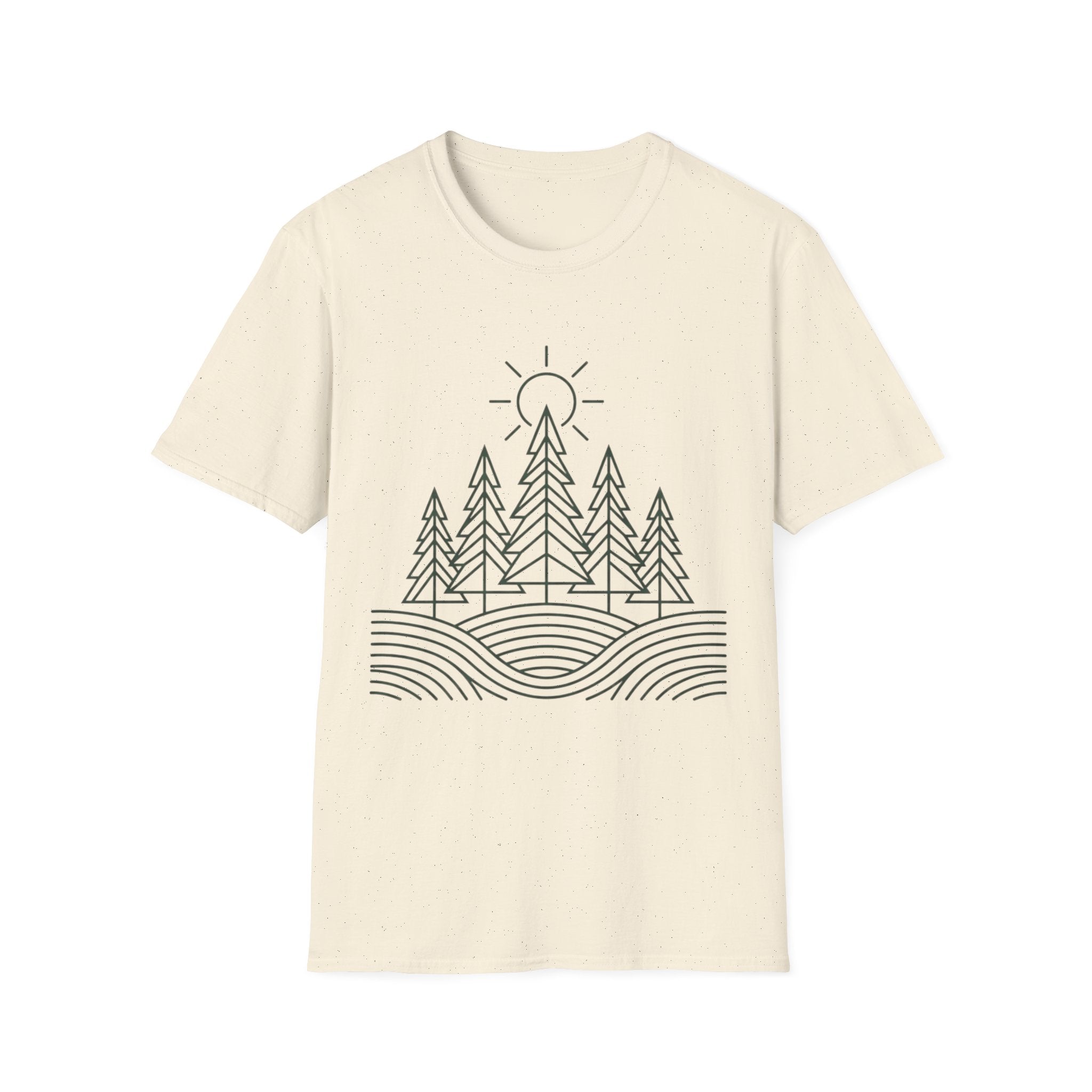 Linienlandschaft T-Shirt