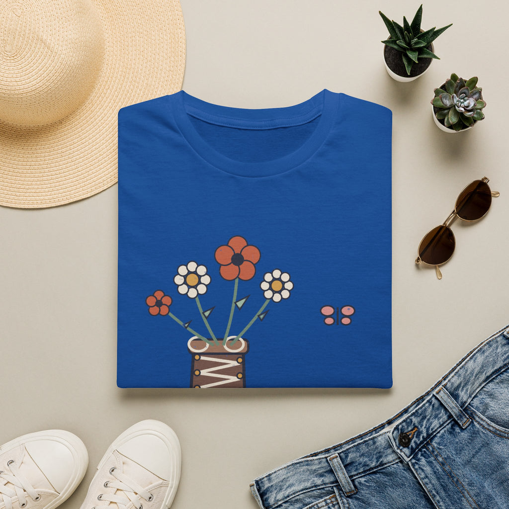 Blütenstiefel T-Shirt