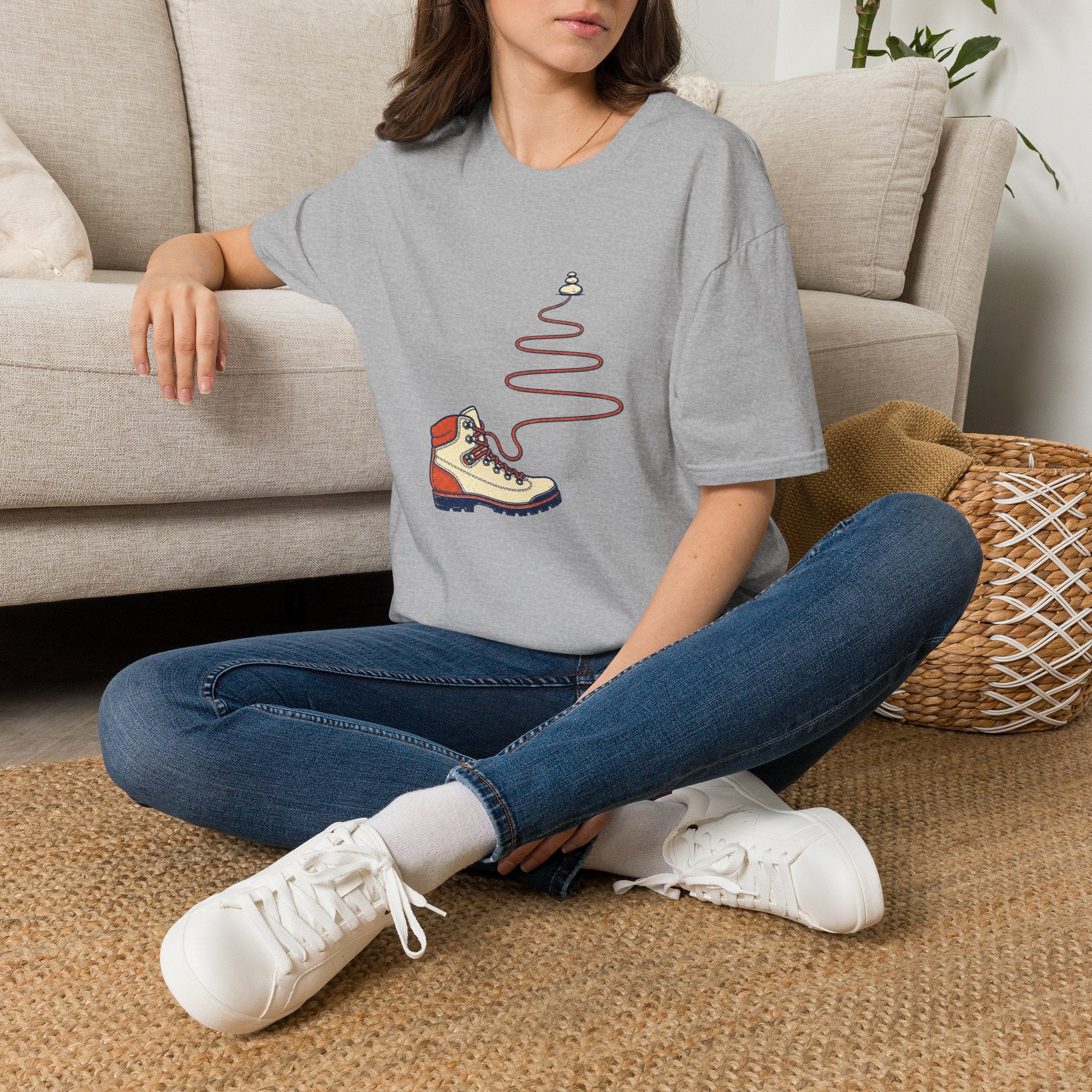 Schnürsenkel-Serpentinen  T-Shirt