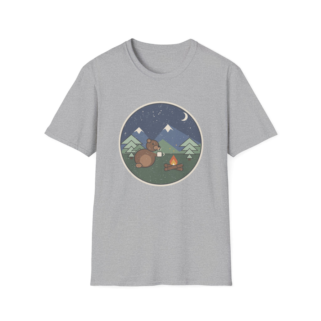 Bär am Lagerfeuer T-Shirt