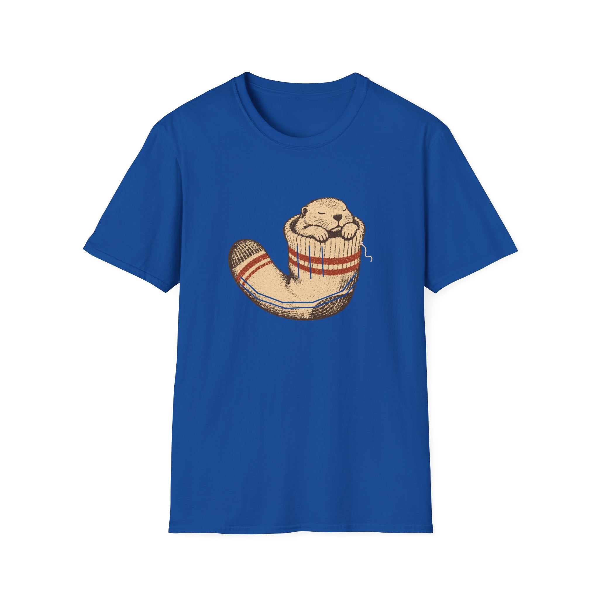 Murmeltier in Wandersocke T-Shirt