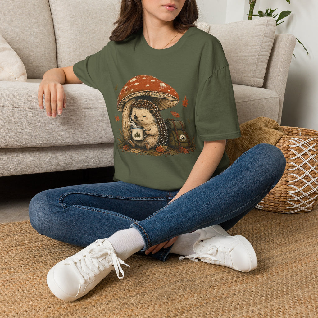 Gemütliche Igel-Rast T-Shirt