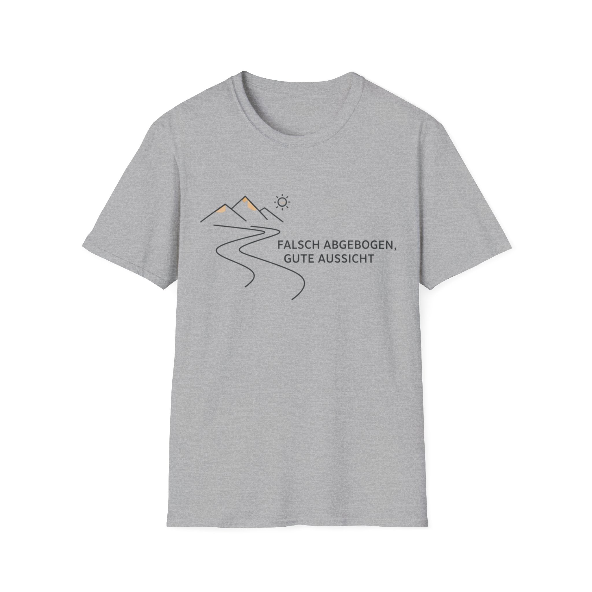 Falsch abgebogen T-Shirt