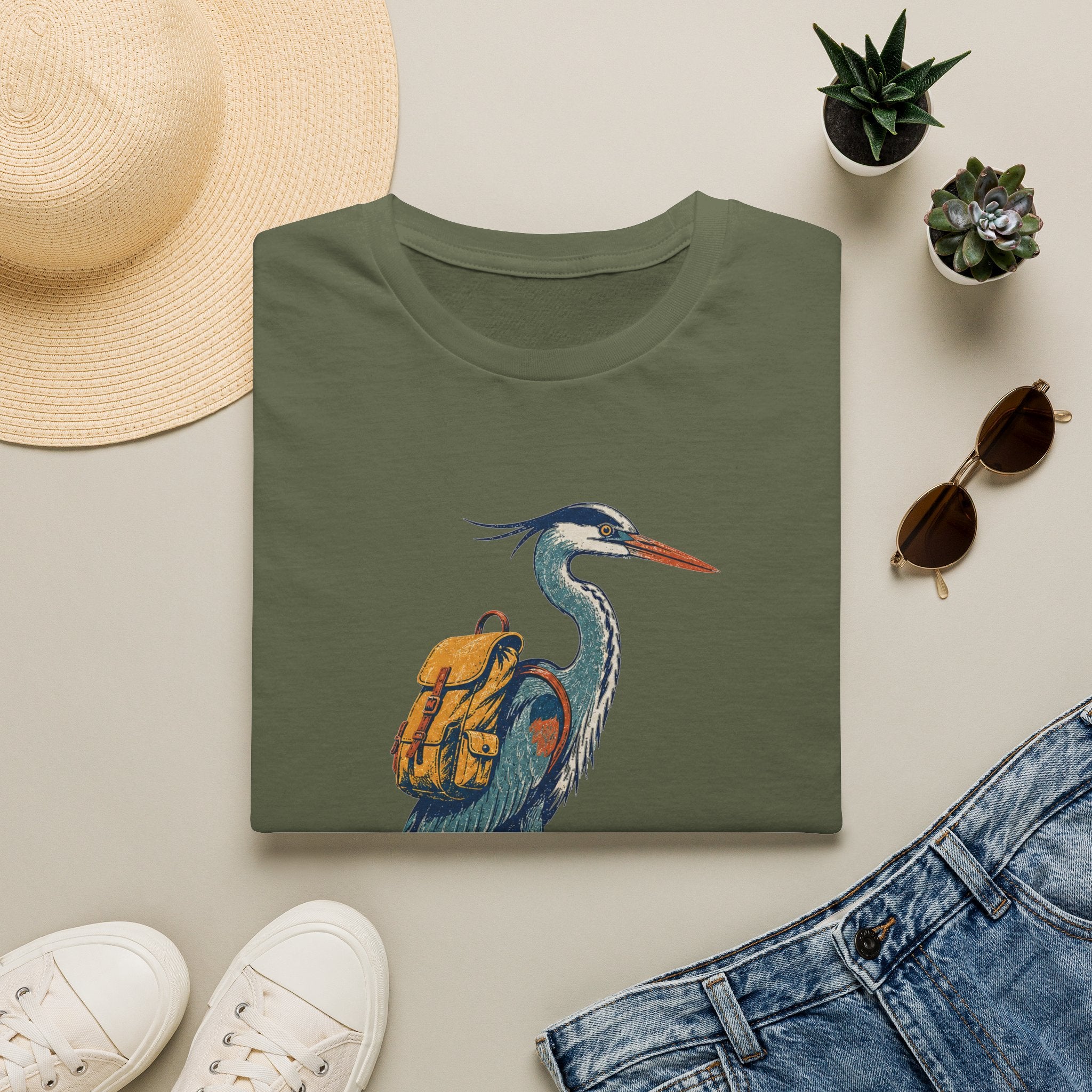 Rucksack statt Rückenwind T-Shirt