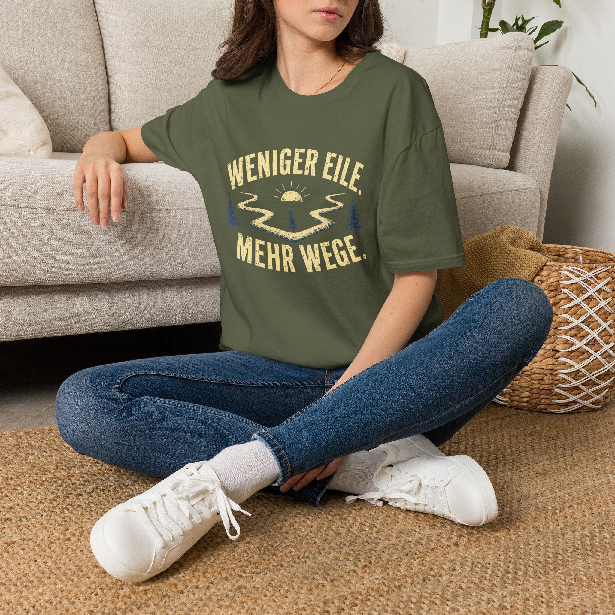 Weniger eile. Mehr Wege  T-Shirt