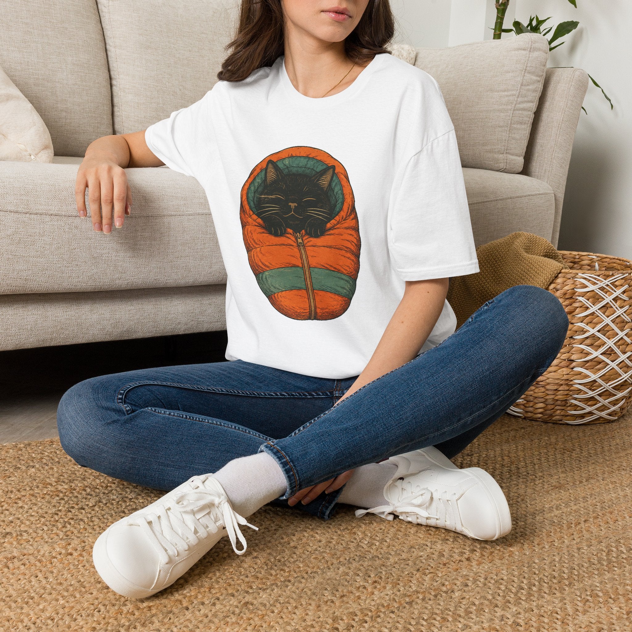 Schlafsack-Schnurrer T-Shirt