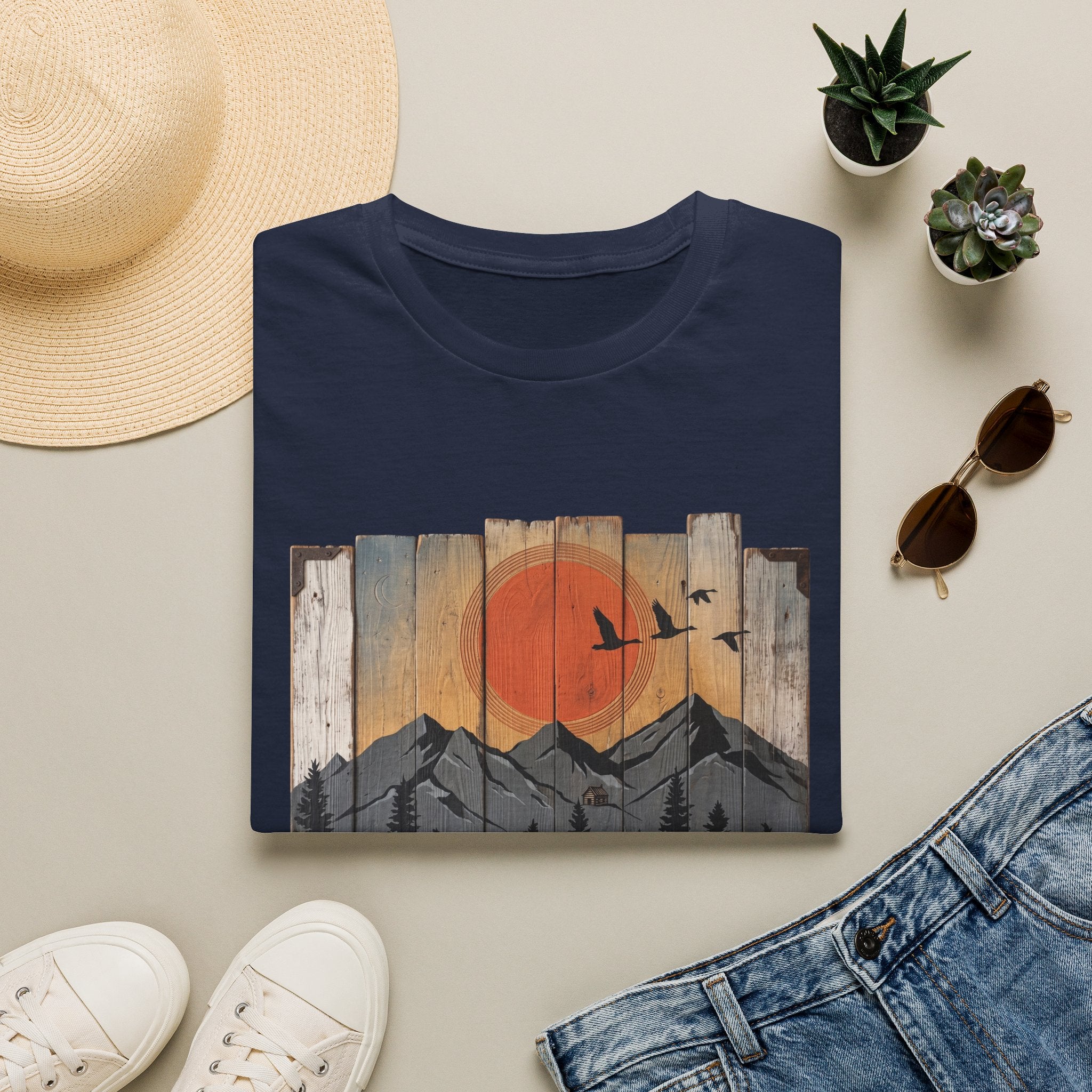 Paletten-Panorama T-Shirt