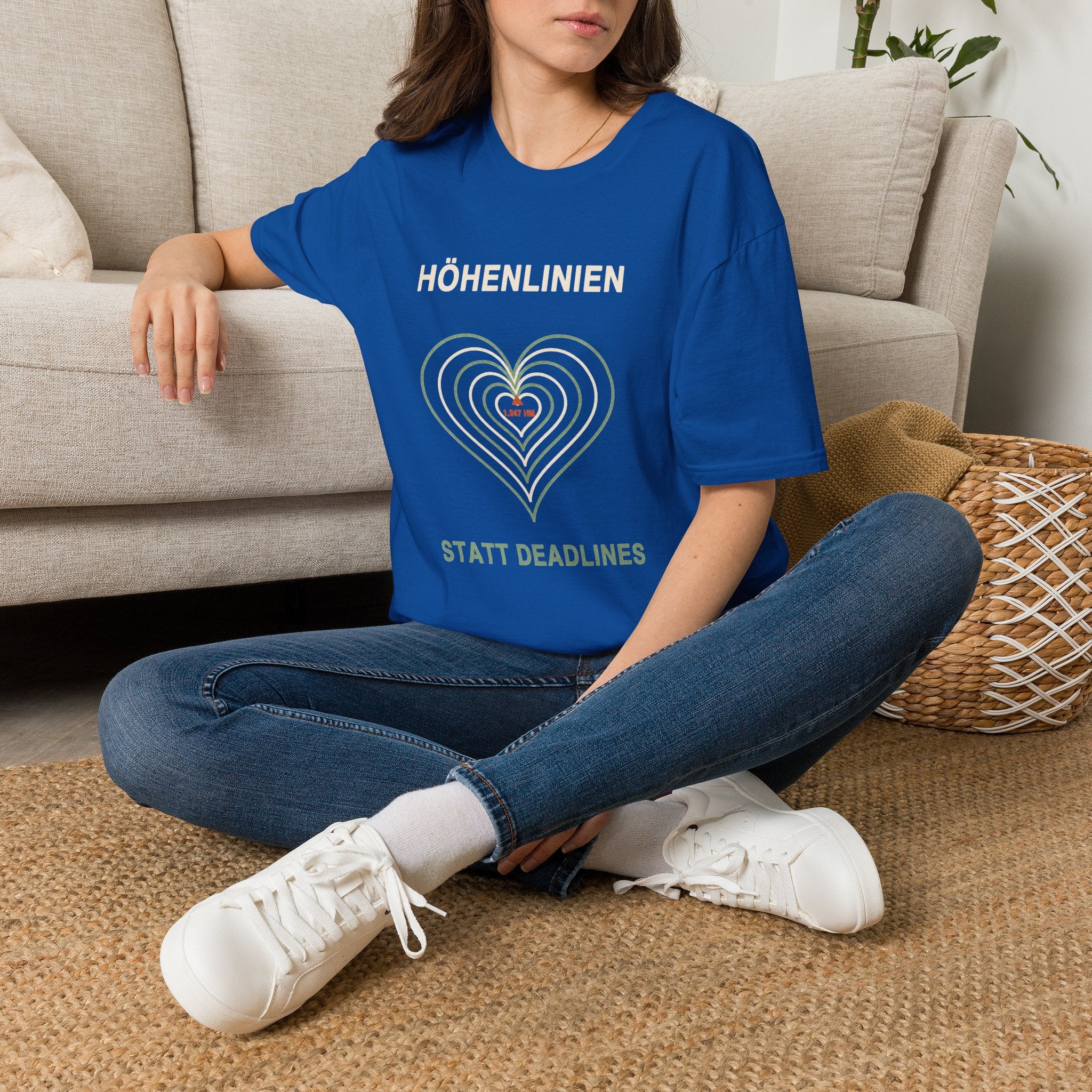 Höhenlinien T-Shirt
