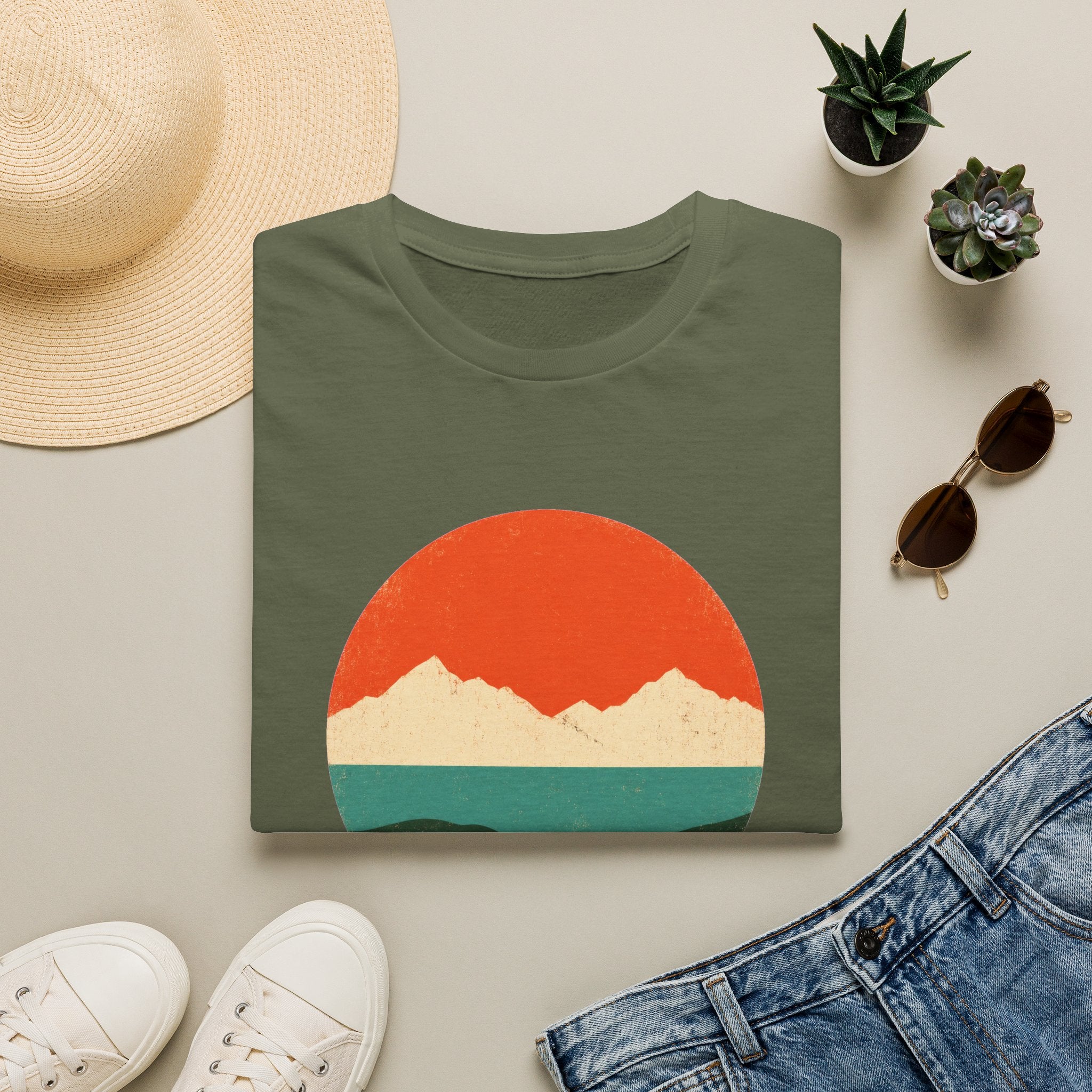Retro-Horizont T-Shirt