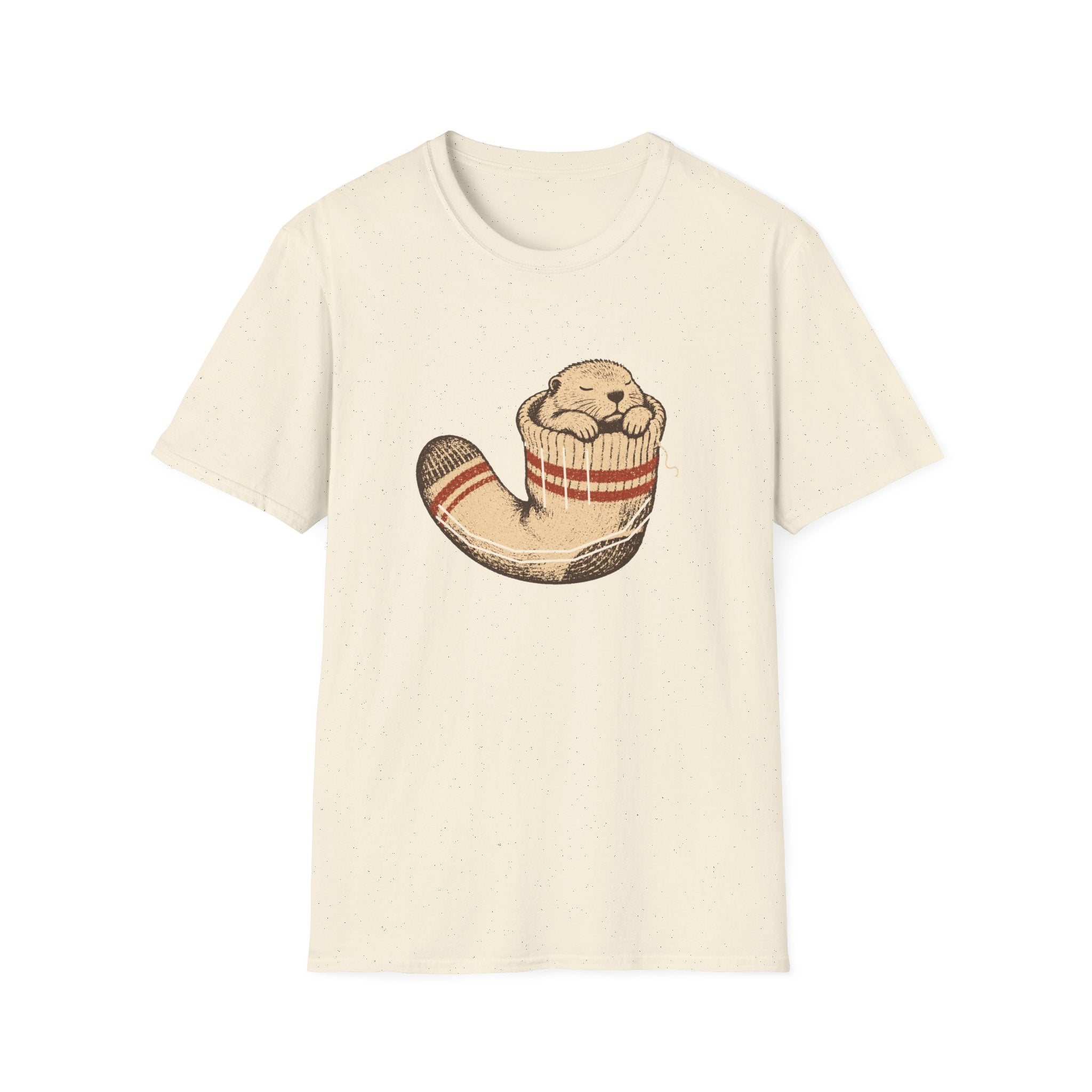 Murmeltier in Wandersocke T-Shirt
