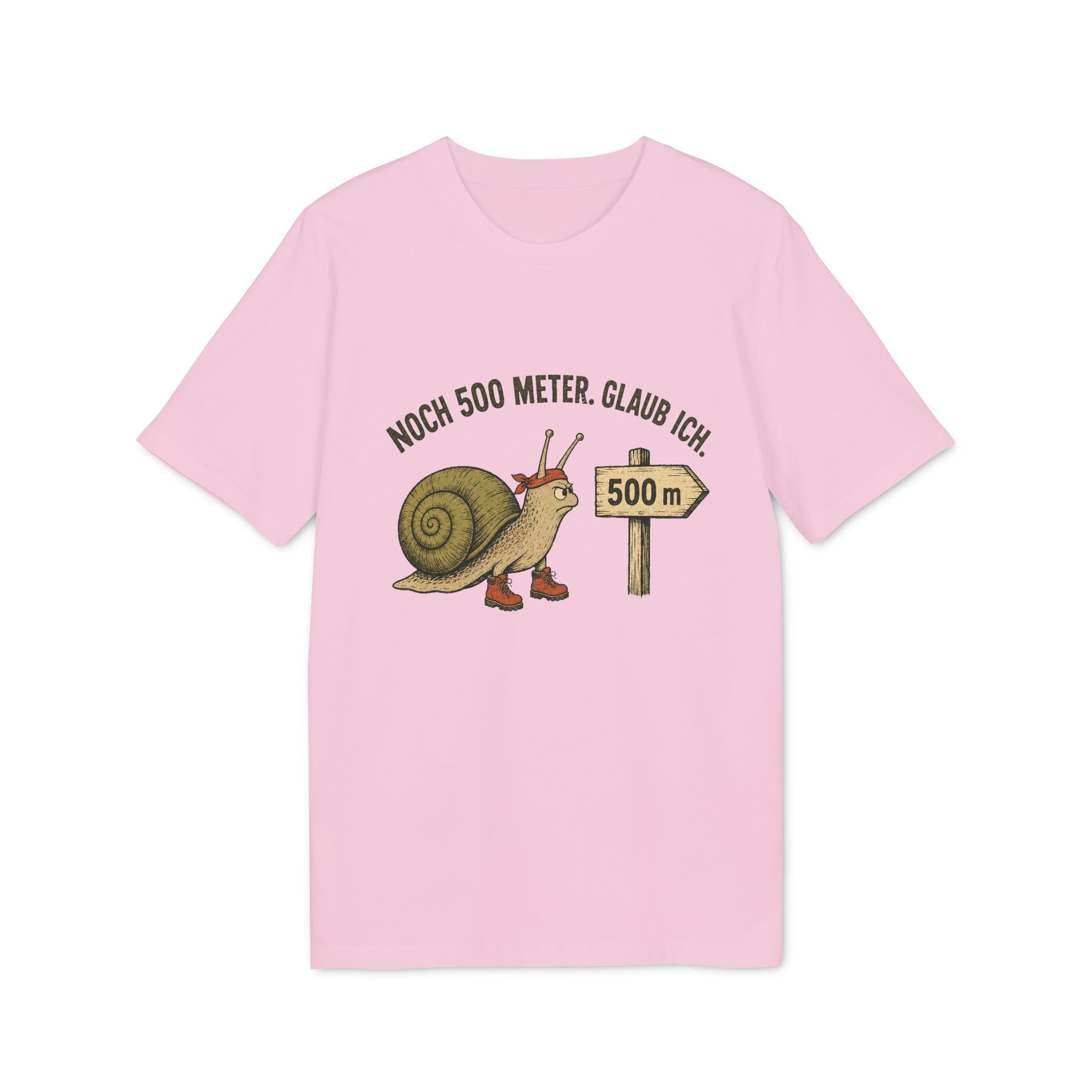 (Un)entschlossene Wanderschnecke T-shirt