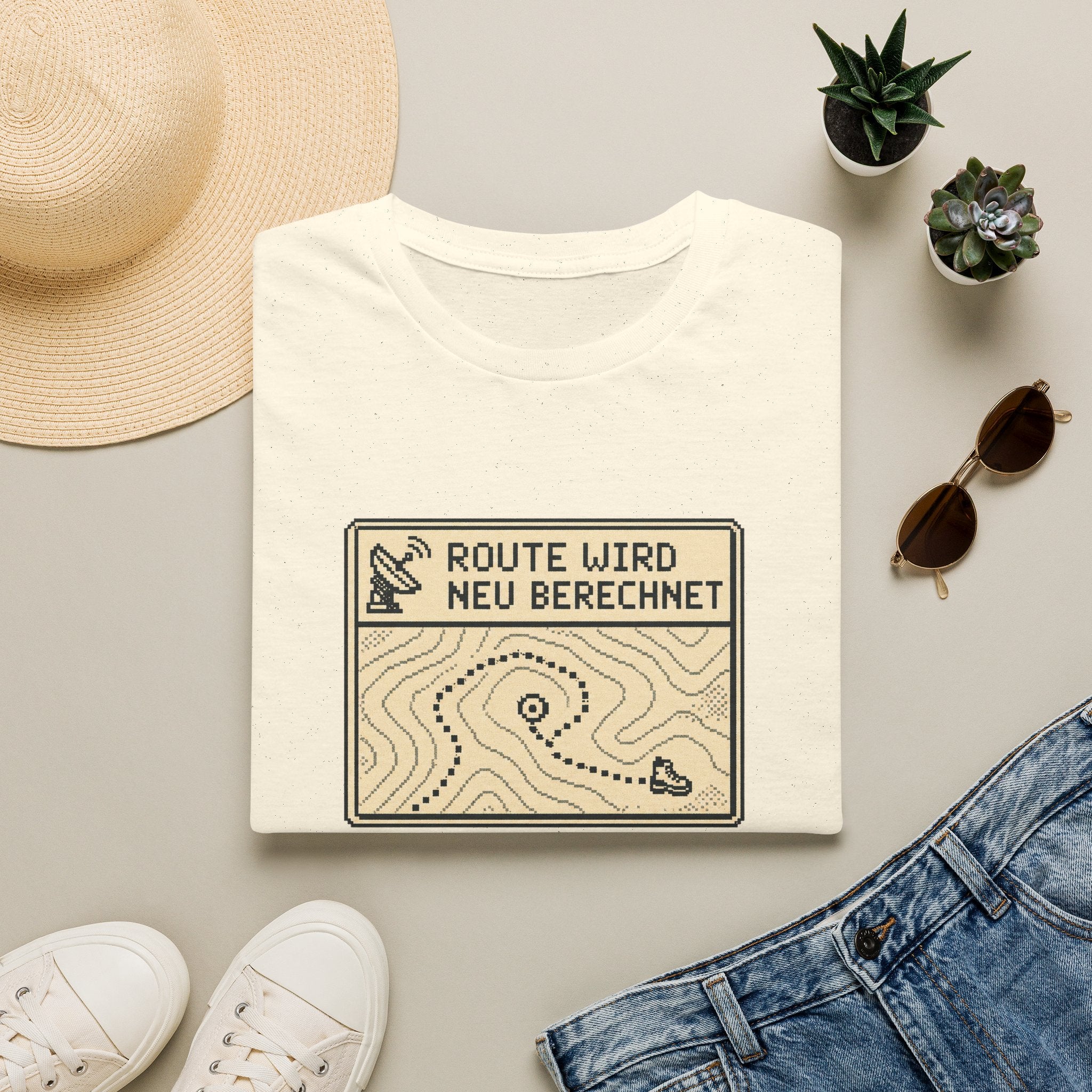 Route wird neu berechnet T-Shirt