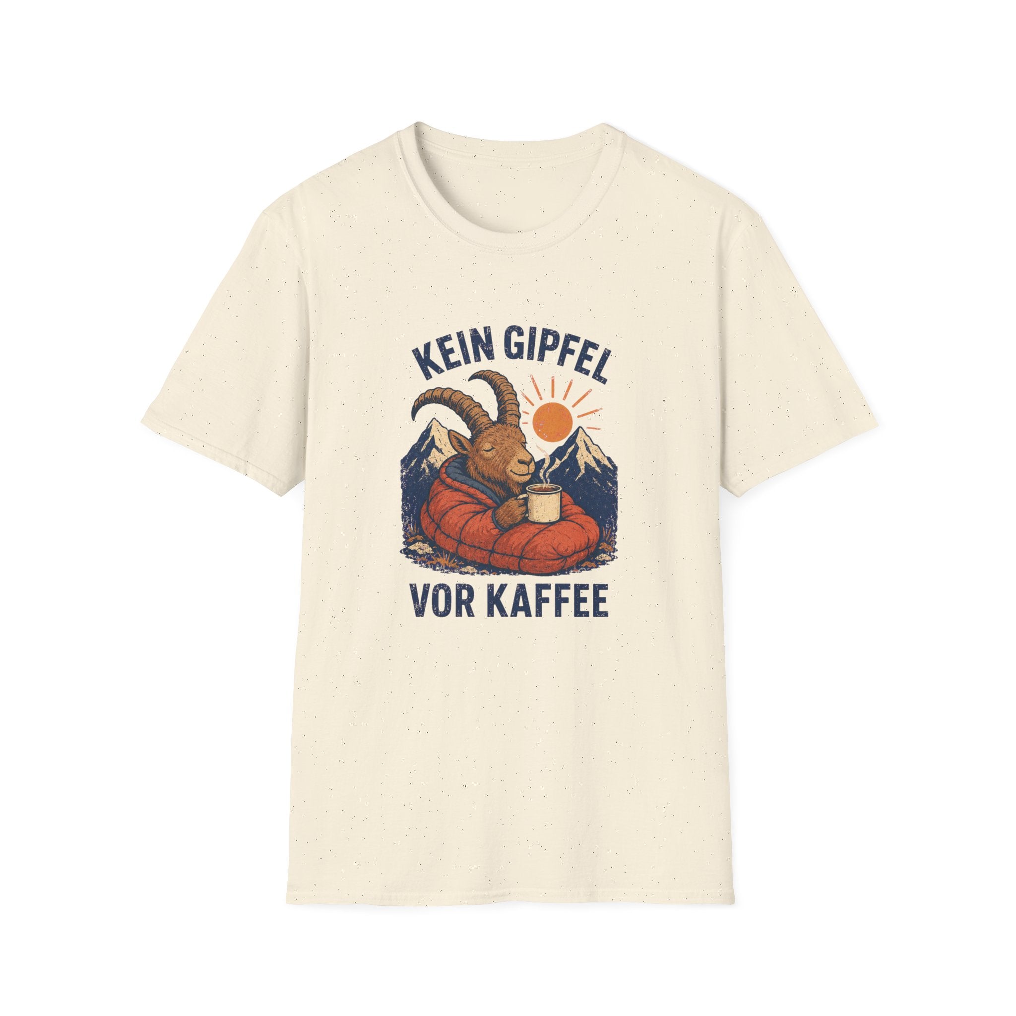 Kein Gipfel vor Kaffee T-Shirt