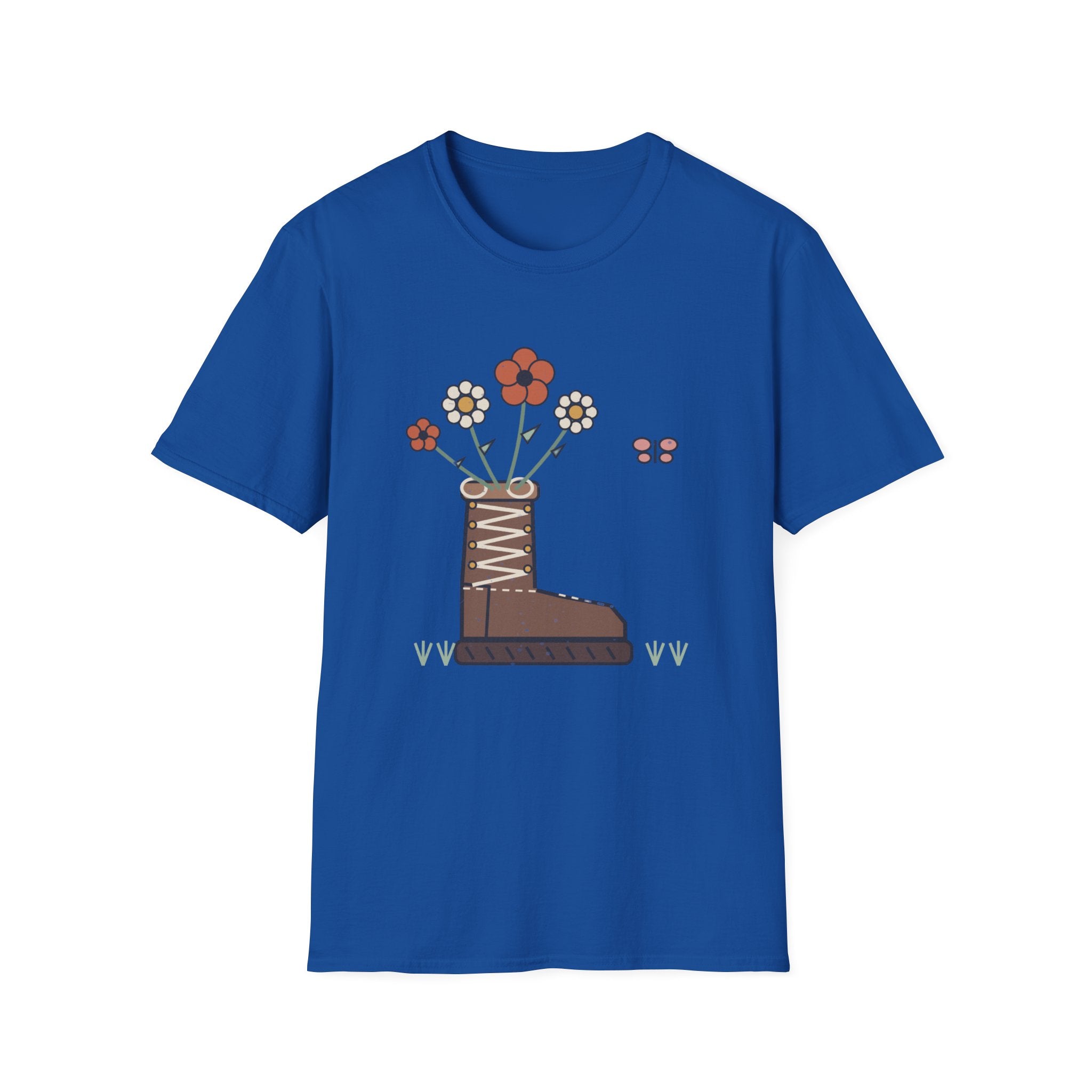 Blütenstiefel T-Shirt