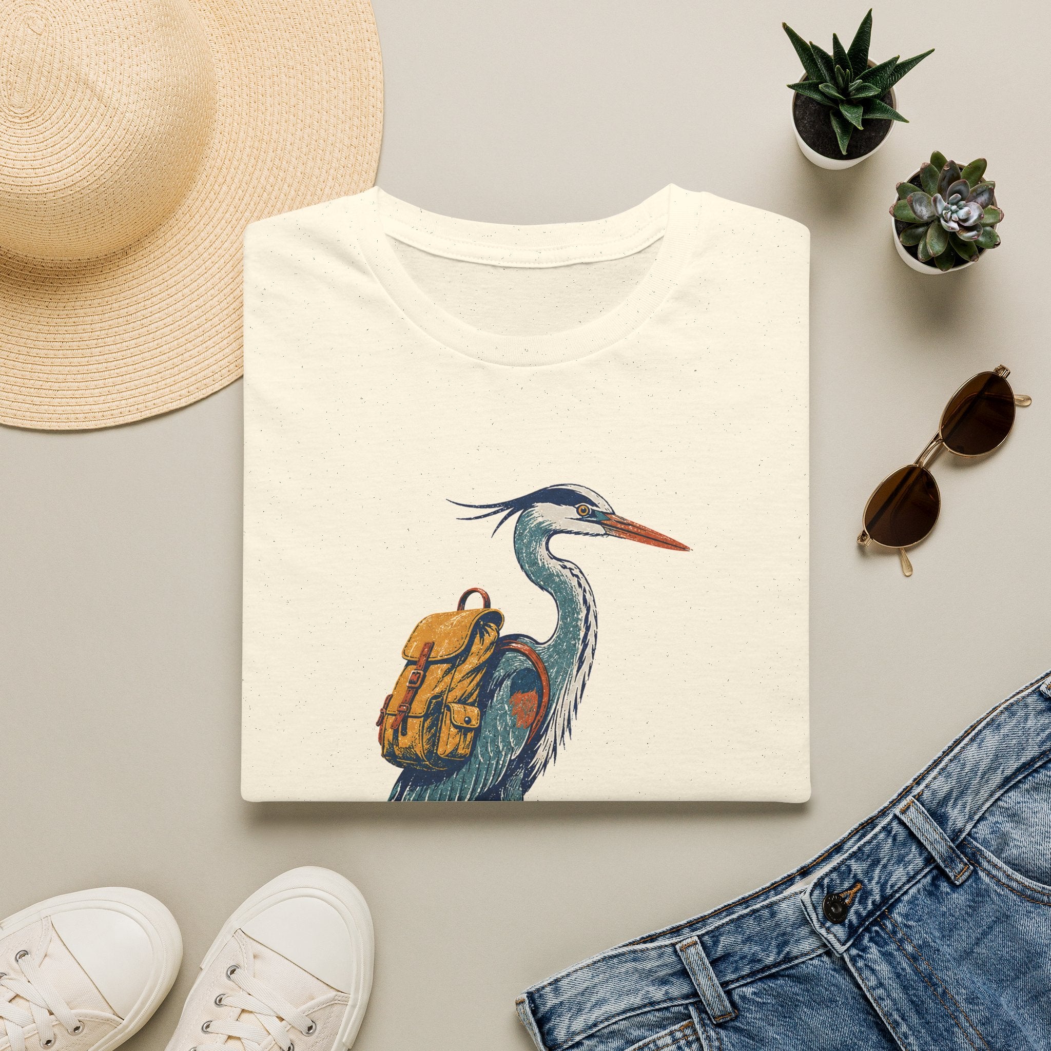 Rucksack statt Rückenwind T-Shirt