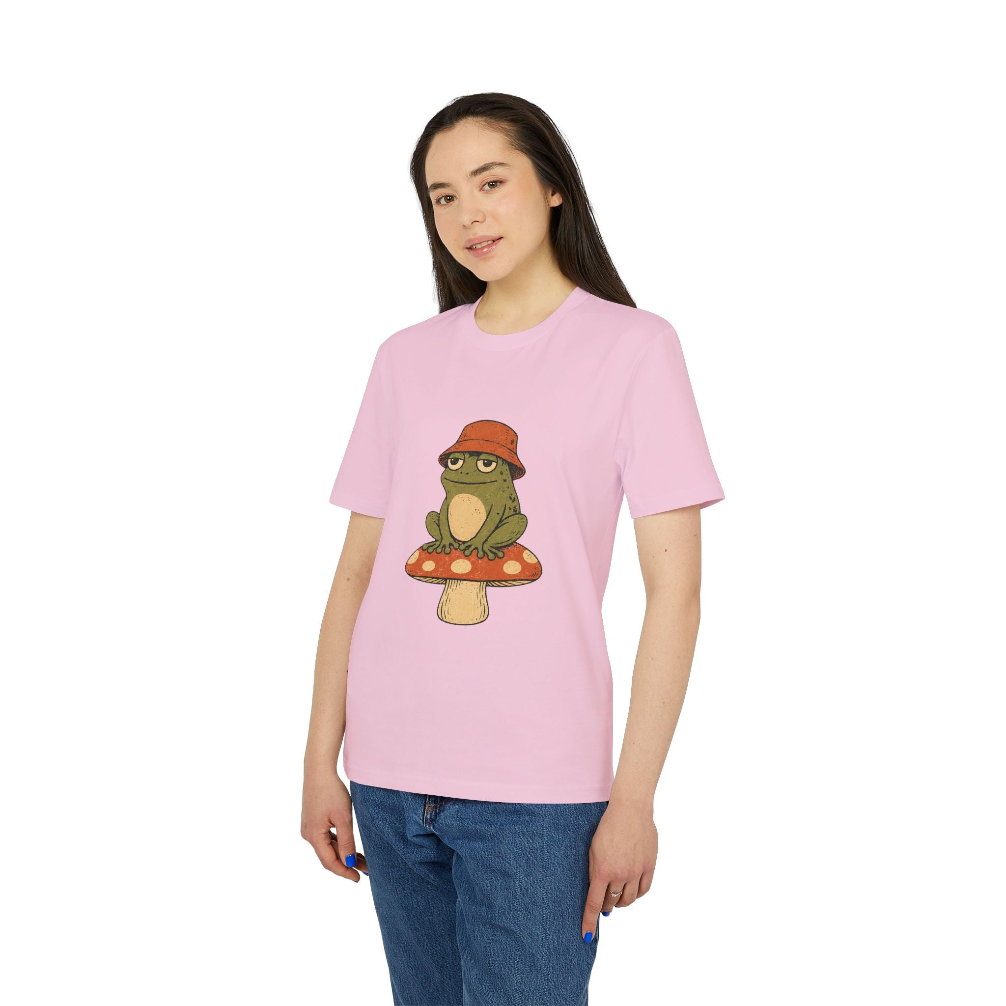 Chilliger Pilz-Frosch T-shirt
