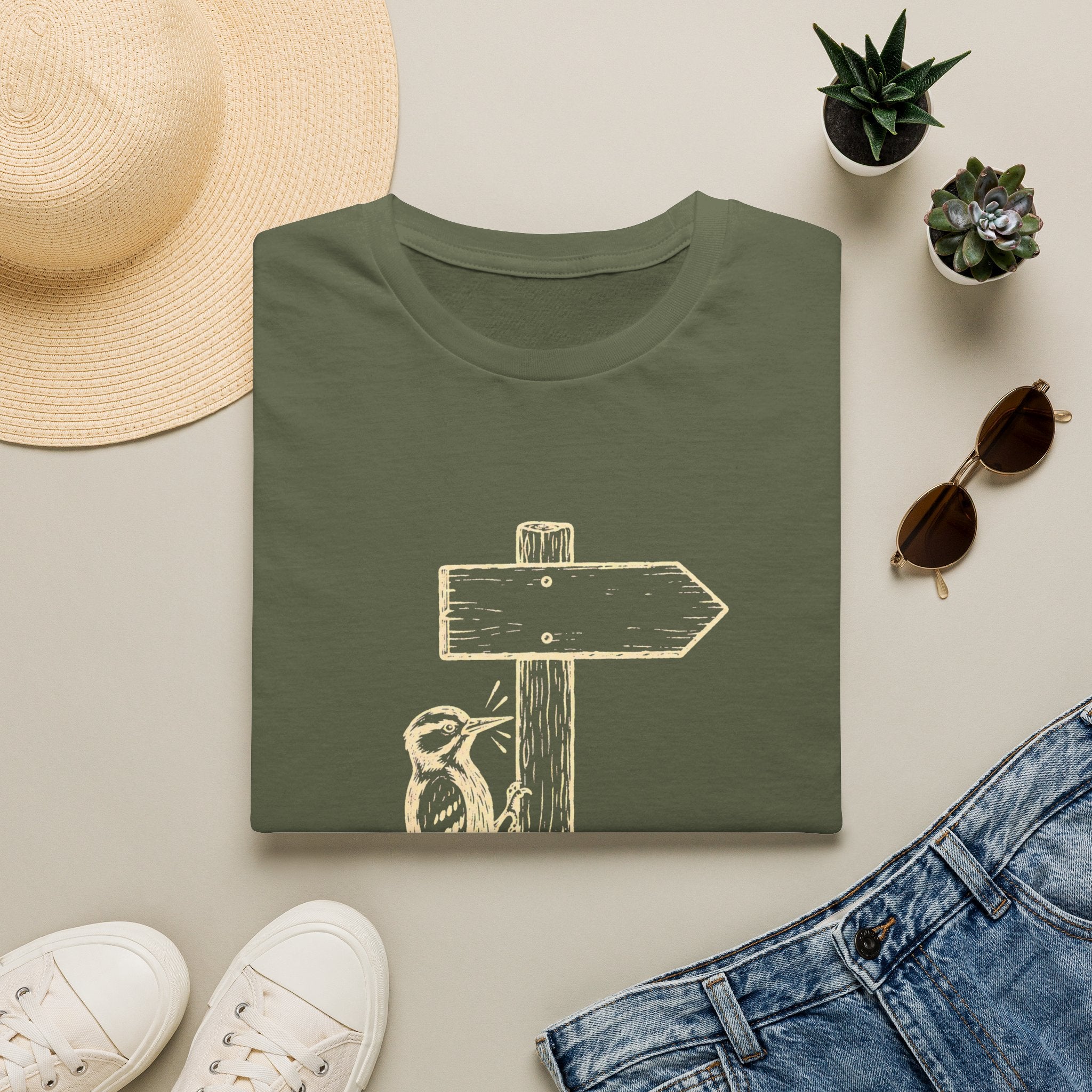 Wegweiser-Specht T-Shirt