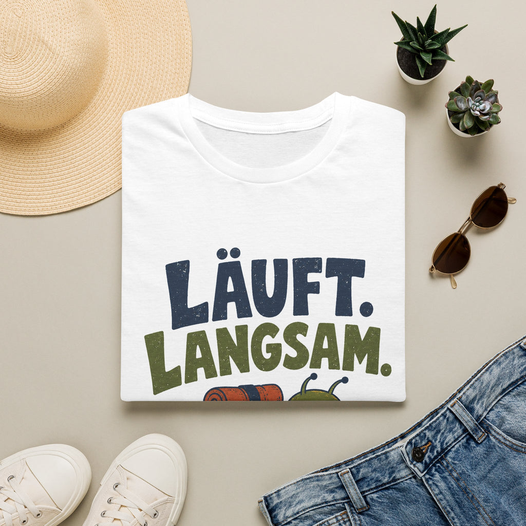 Läuft. Langsam. T-Shirt