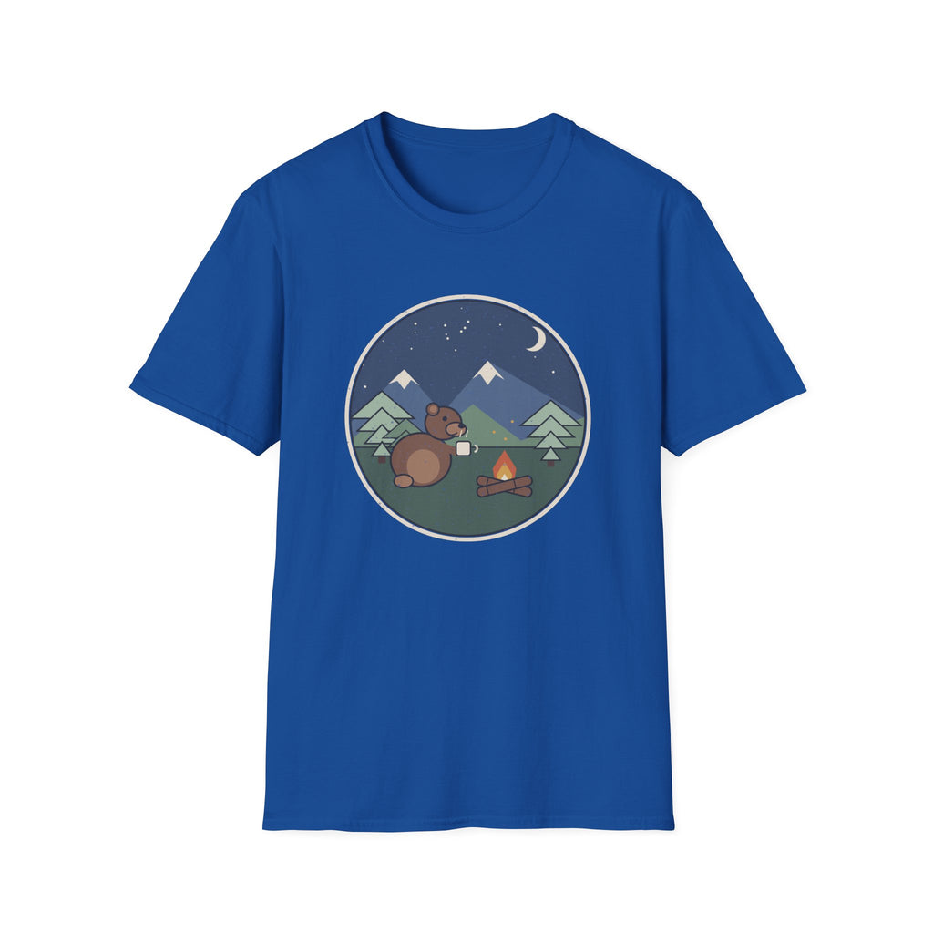 Bär am Lagerfeuer T-Shirt