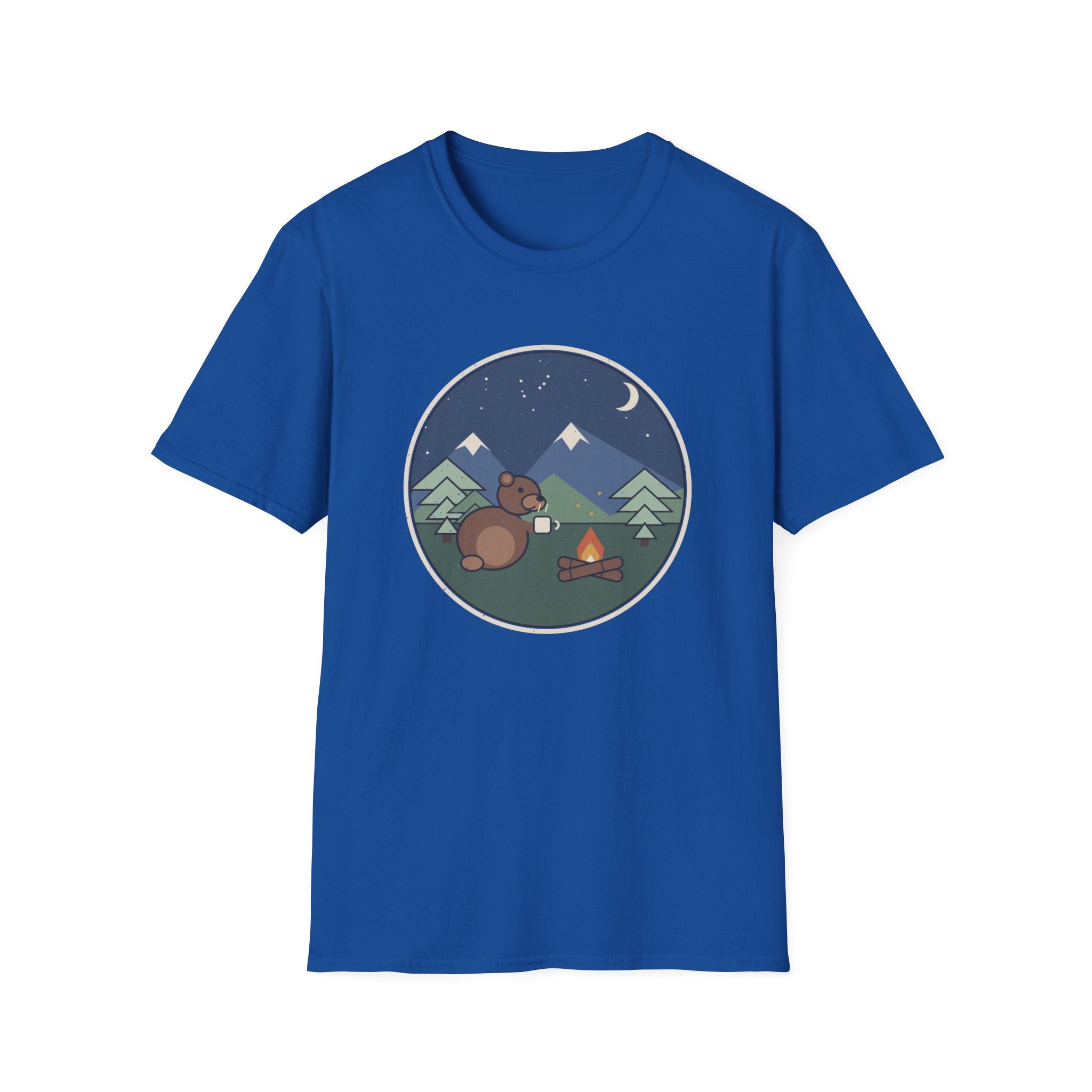 Bär am Lagerfeuer T-Shirt