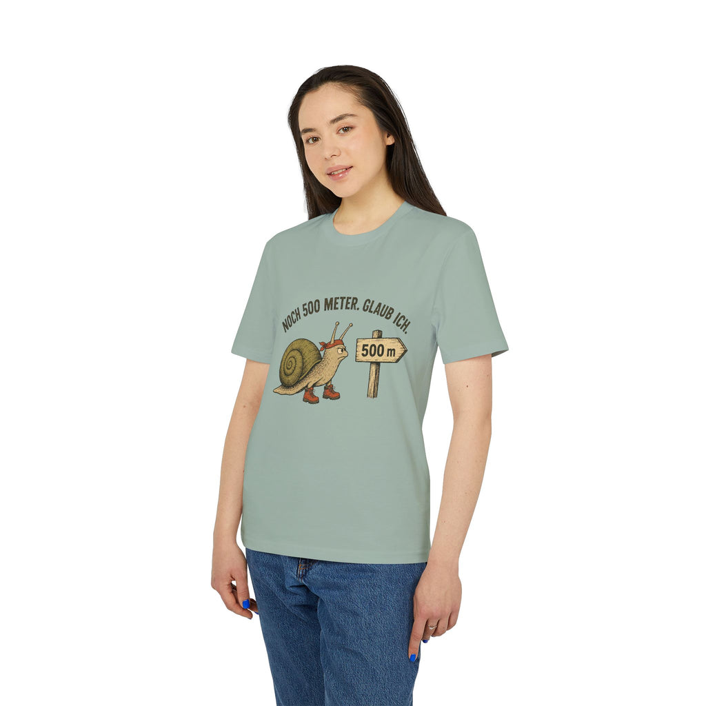 (Un)entschlossene Wanderschnecke T-shirt