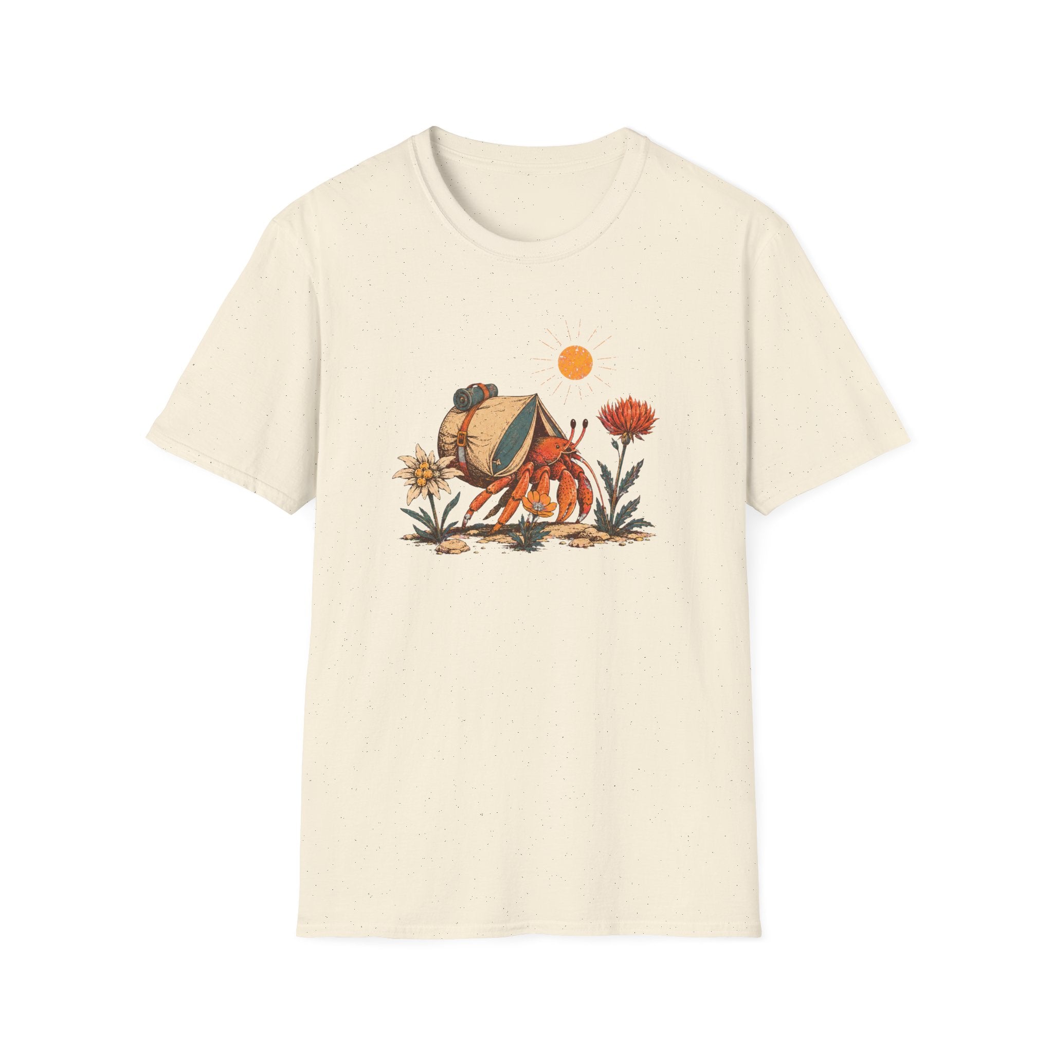 Einsiedlerkrebs mit Zelt T-Shirt