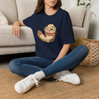 Murmeltier in Wandersocke T-Shirt