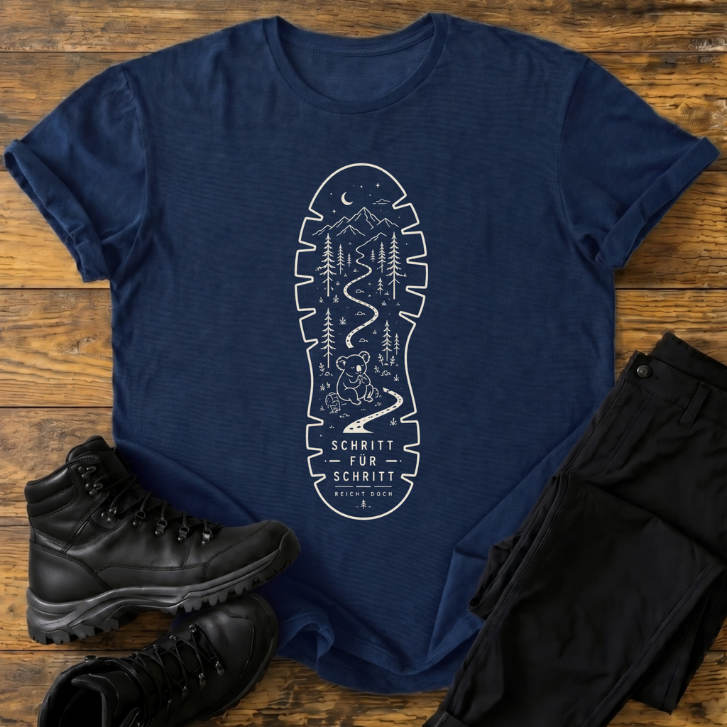 Schritt für Schritt T-Shirt
