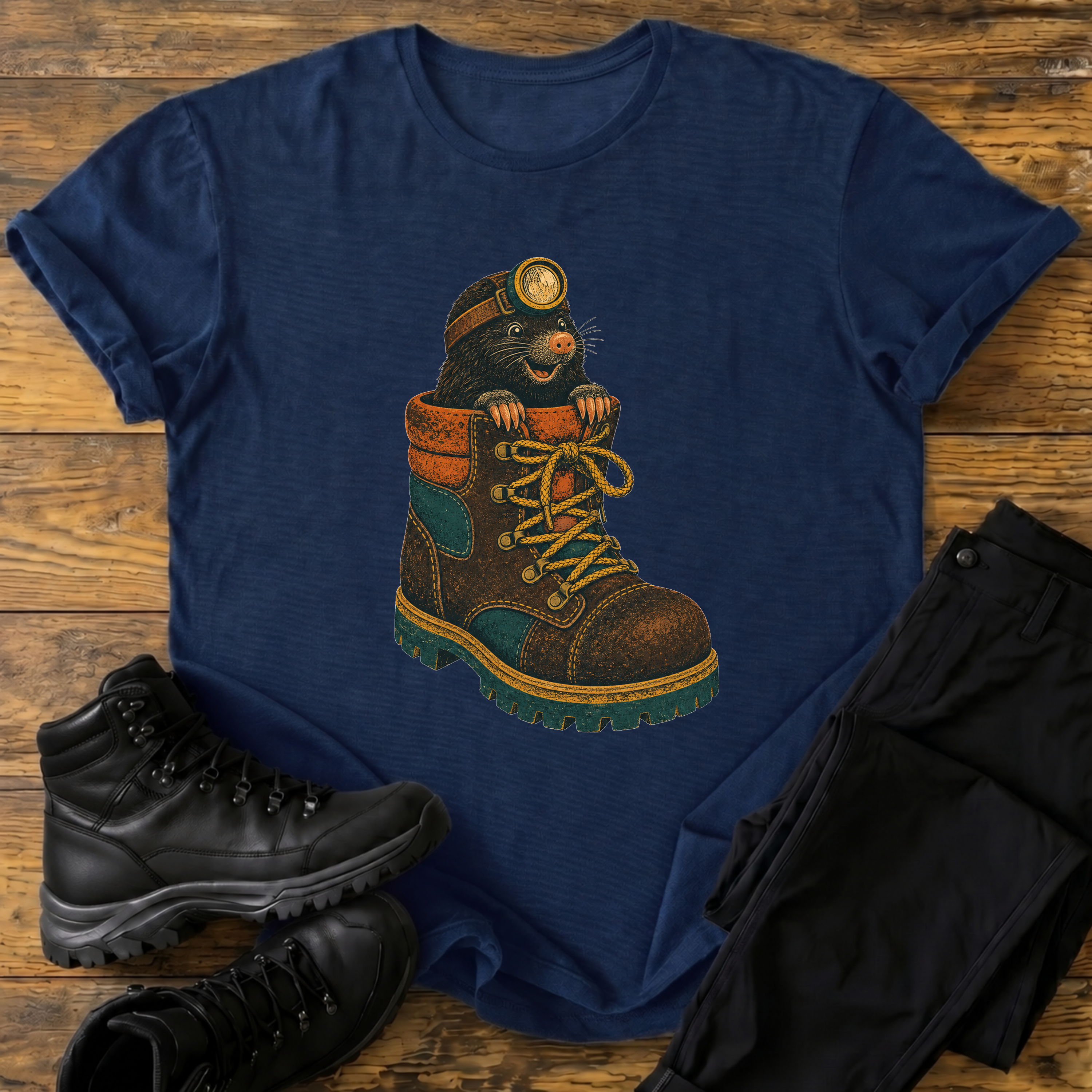 Der kleine Höhlenforscher T-Shirt