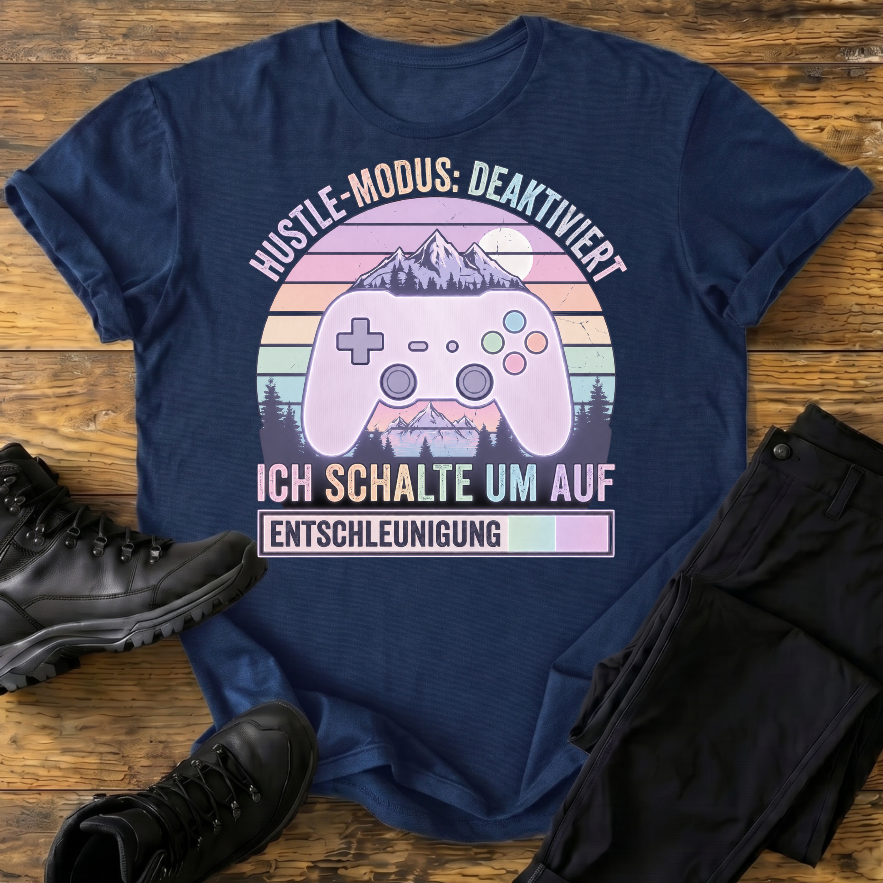 Hustle-Modus Deaktiviert 3 T-Shirt