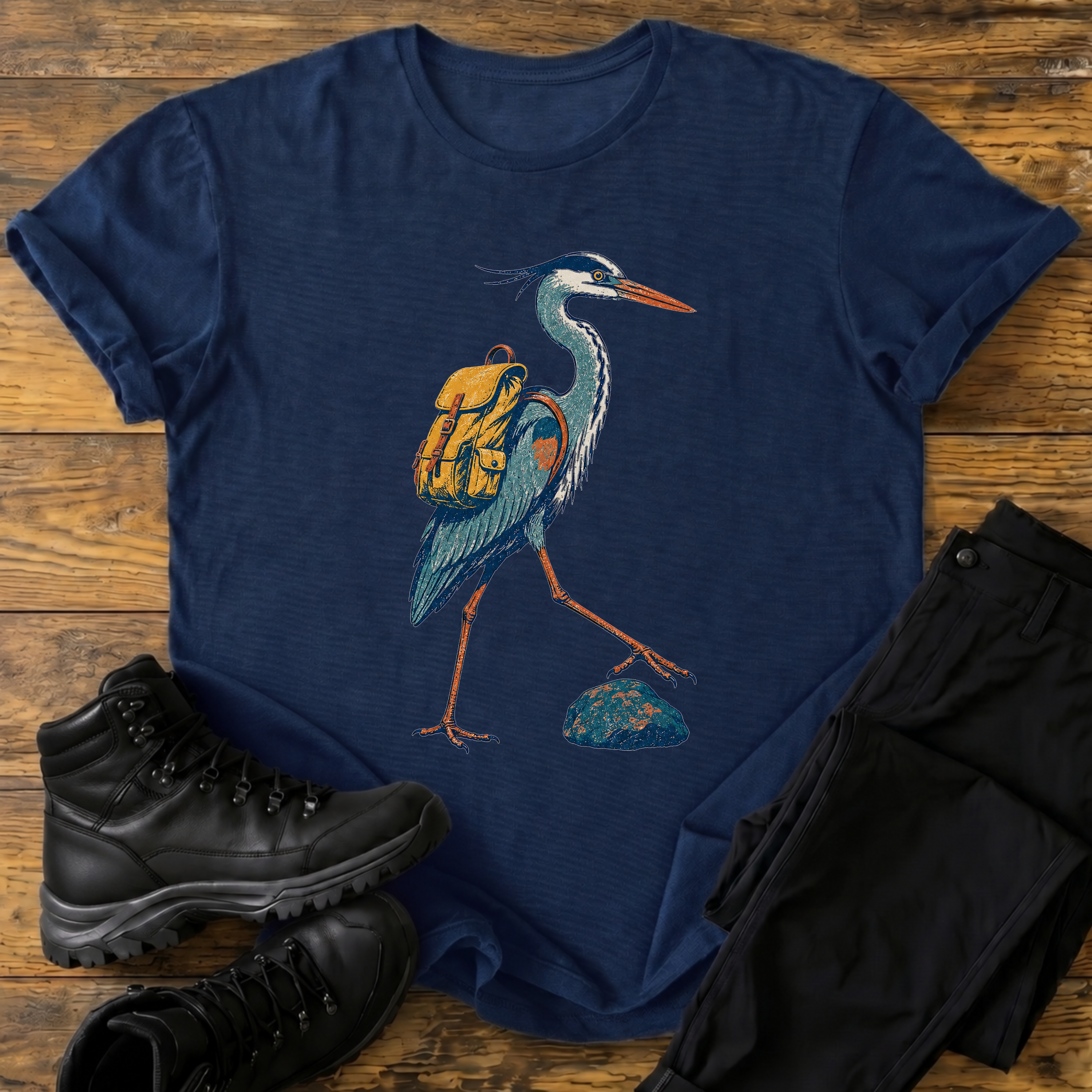 Rucksack statt Rückenwind T-Shirt
