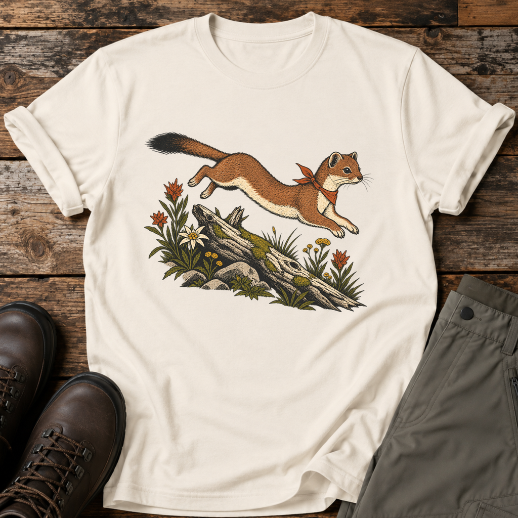 Waldläufer-Marder T-shirt