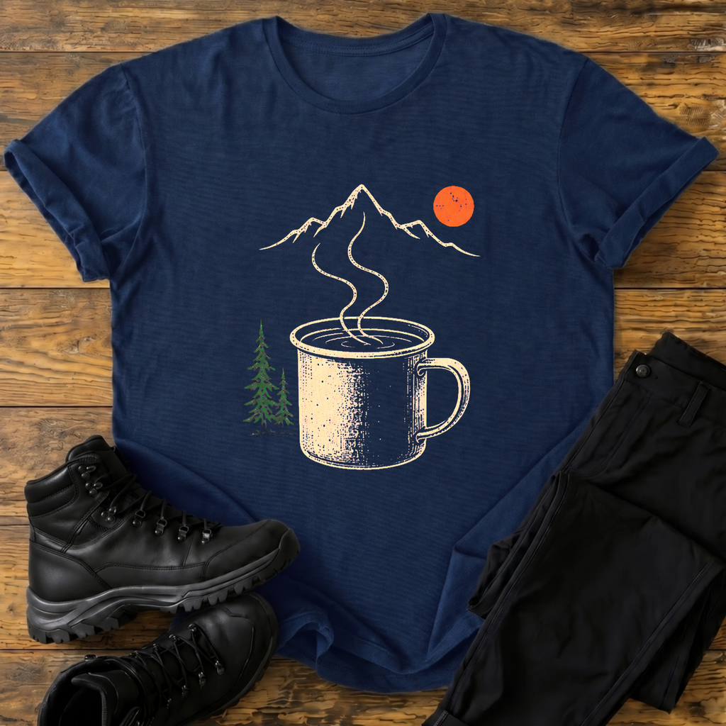 Gipfel-Dampf T-Shirt