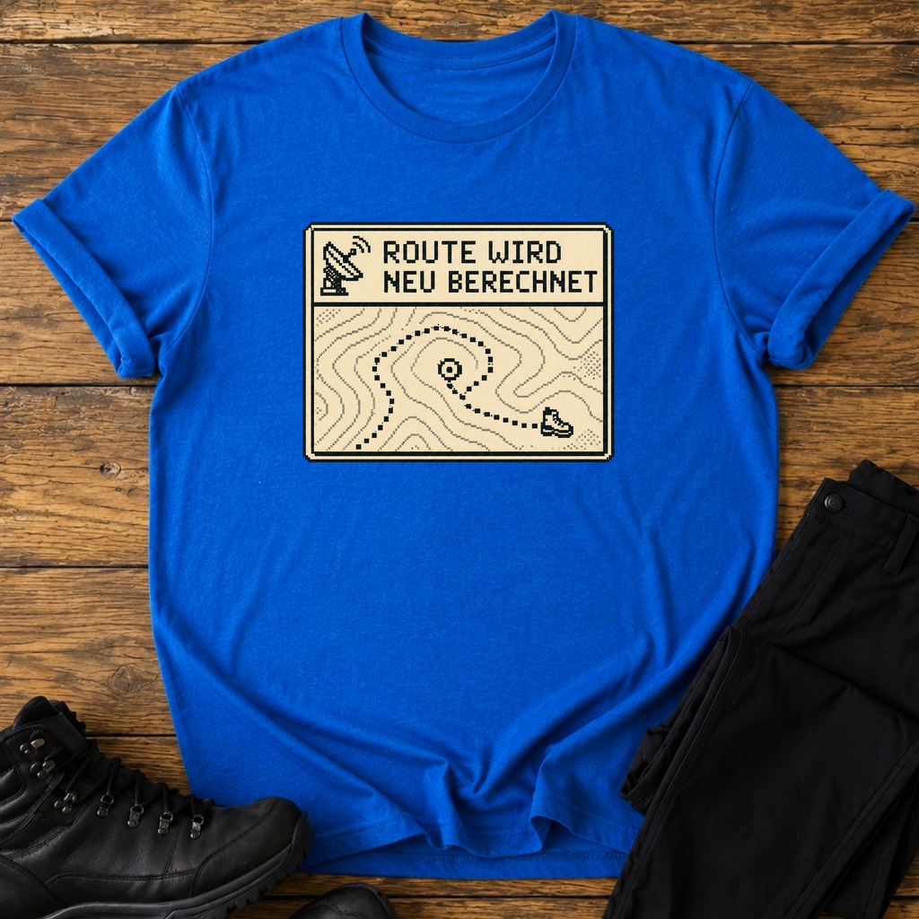 Route wird neu berechnet T-Shirt