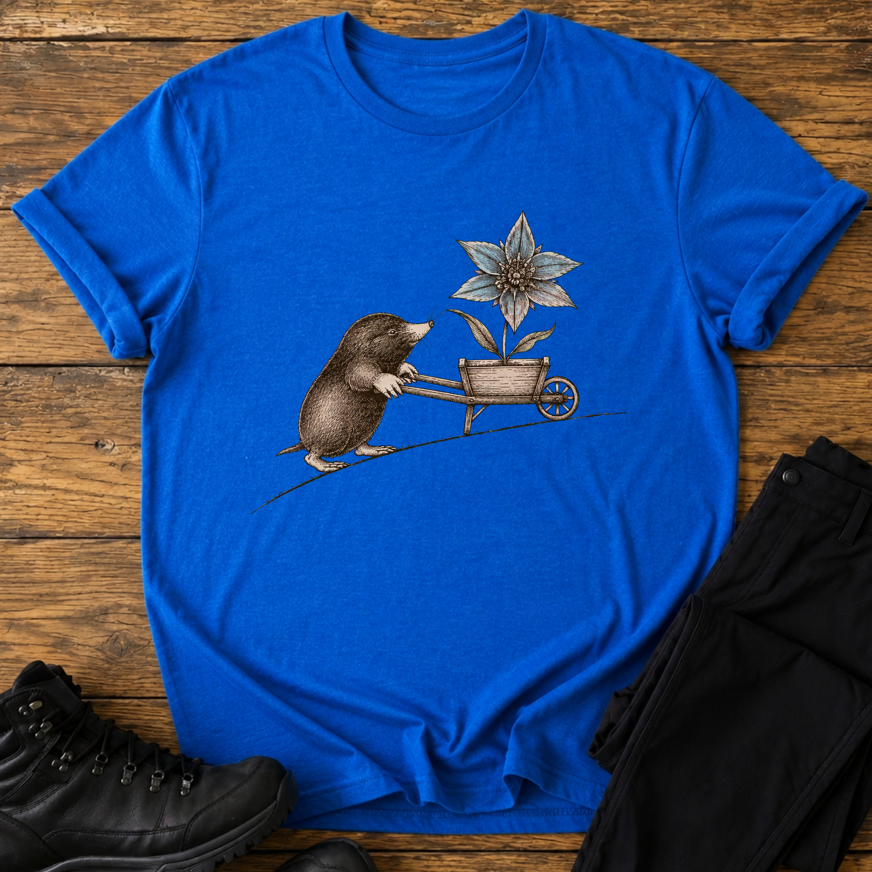 Gärtner-Maulwurf T-Shirt
