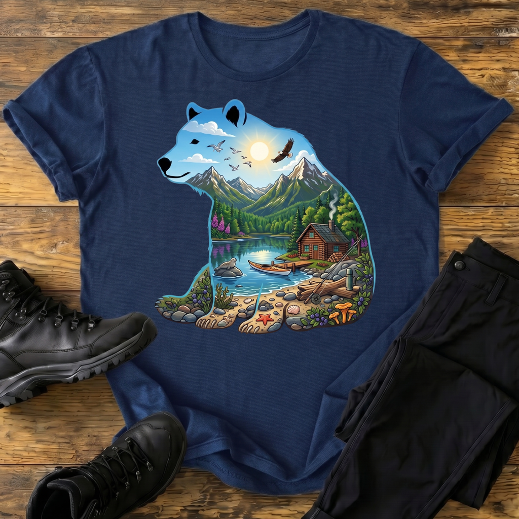Sommer-Idylle am Fjord T-Shirt