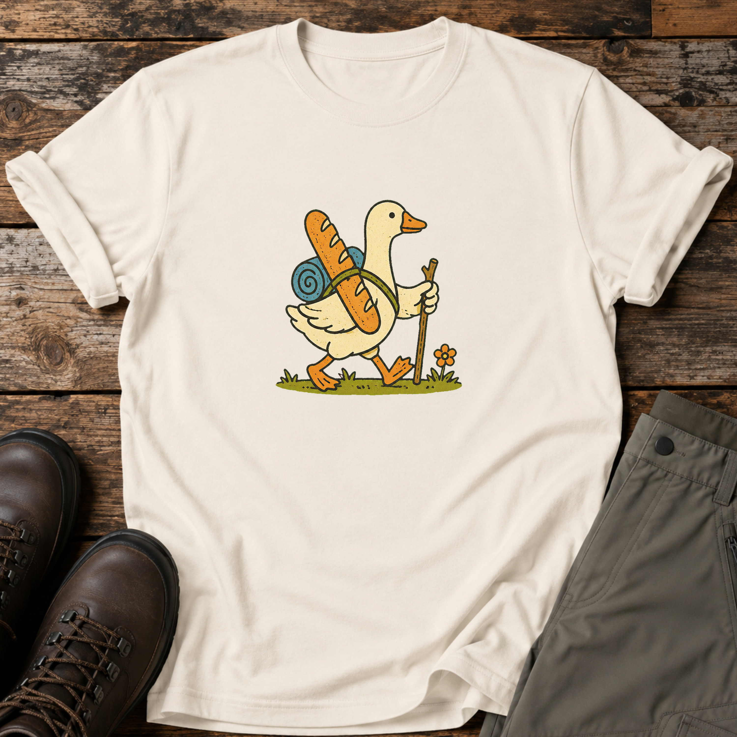 Baguette Gans T-shirt