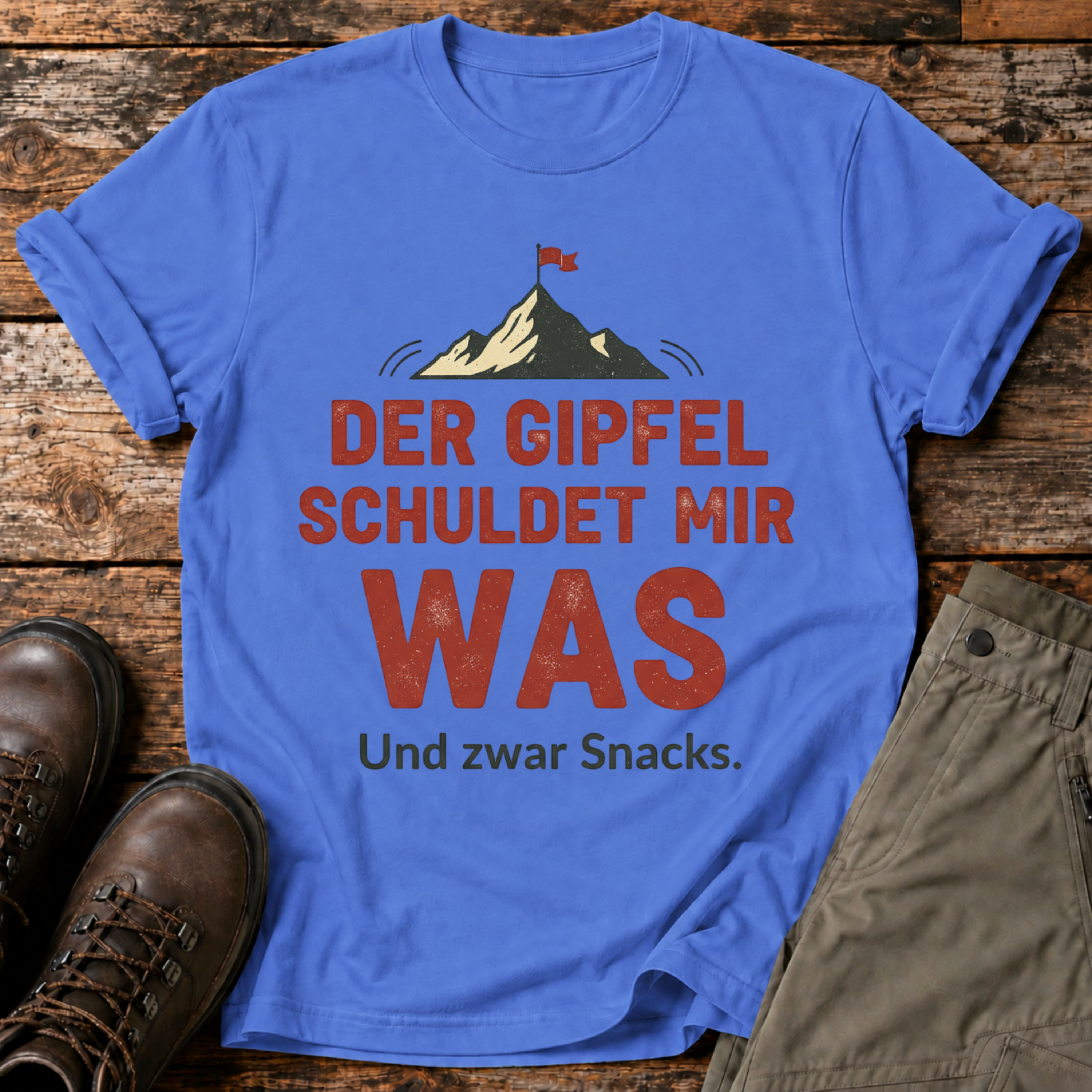 Der Gipfel schuldet mir was T-shirt