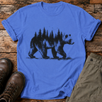 Waldbär-Silhouette T-shirt